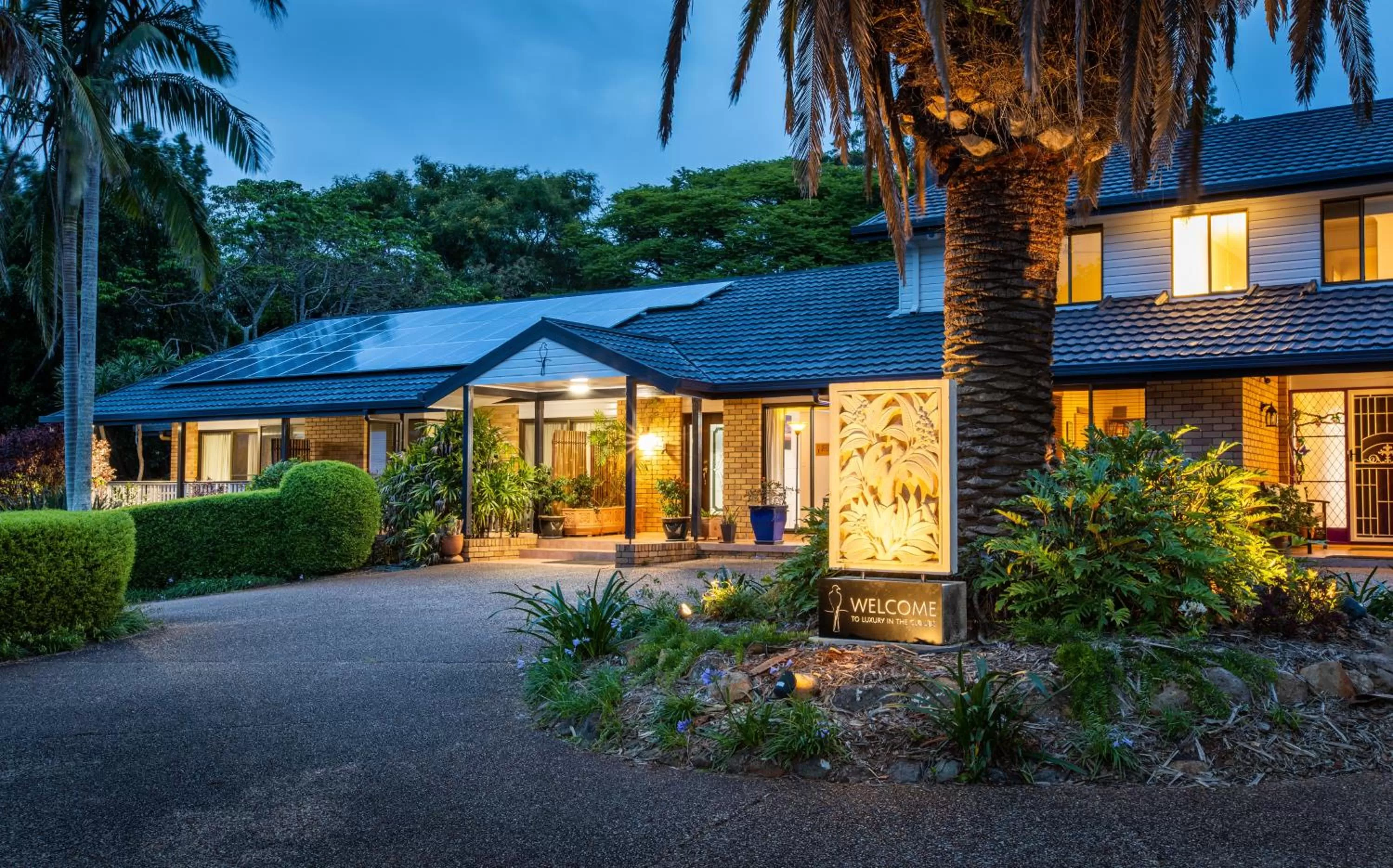 Facade/entrance in Mountain Sanctuary B&B