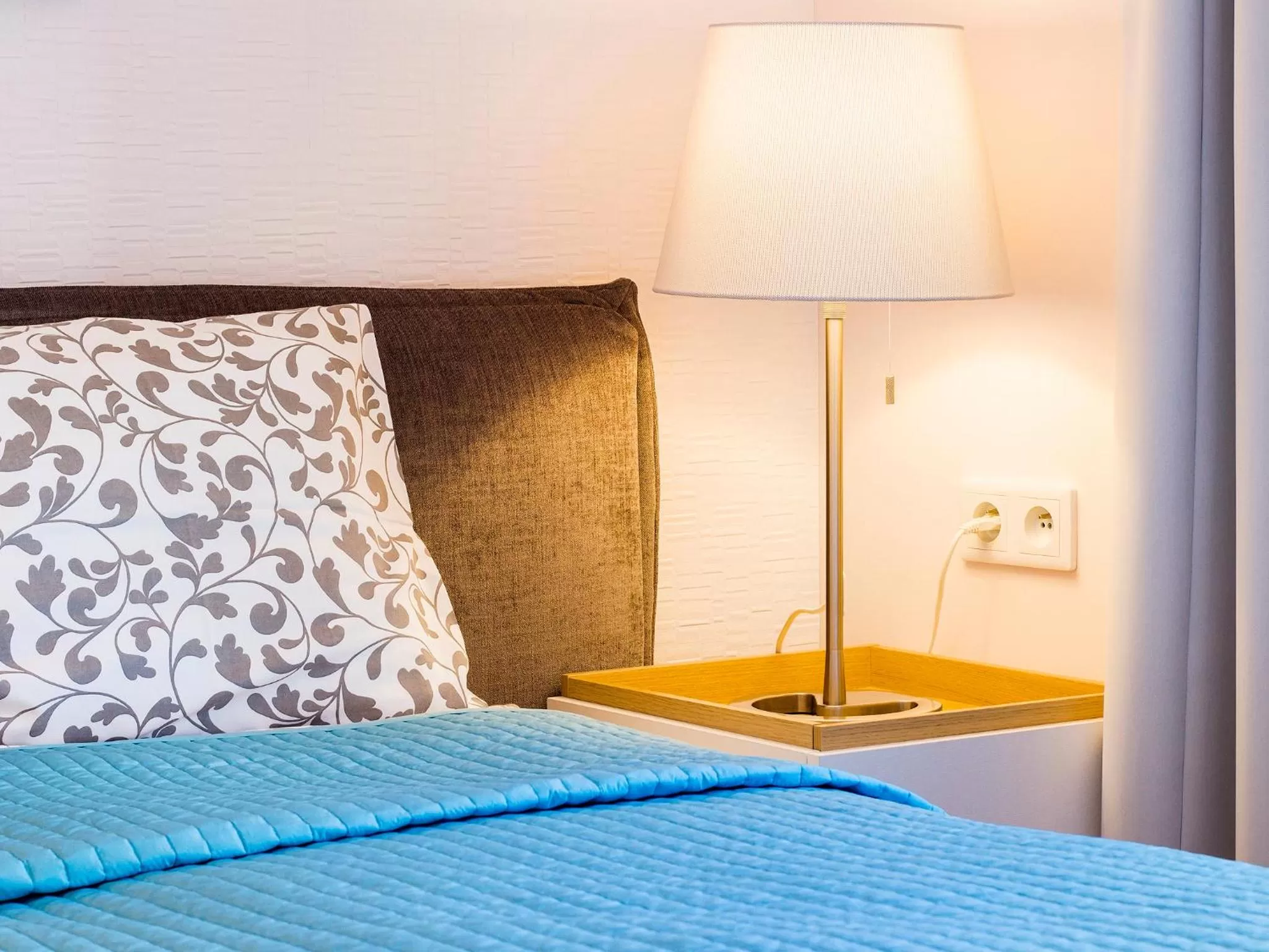 Bed in Riverside Aparthotel Cracow