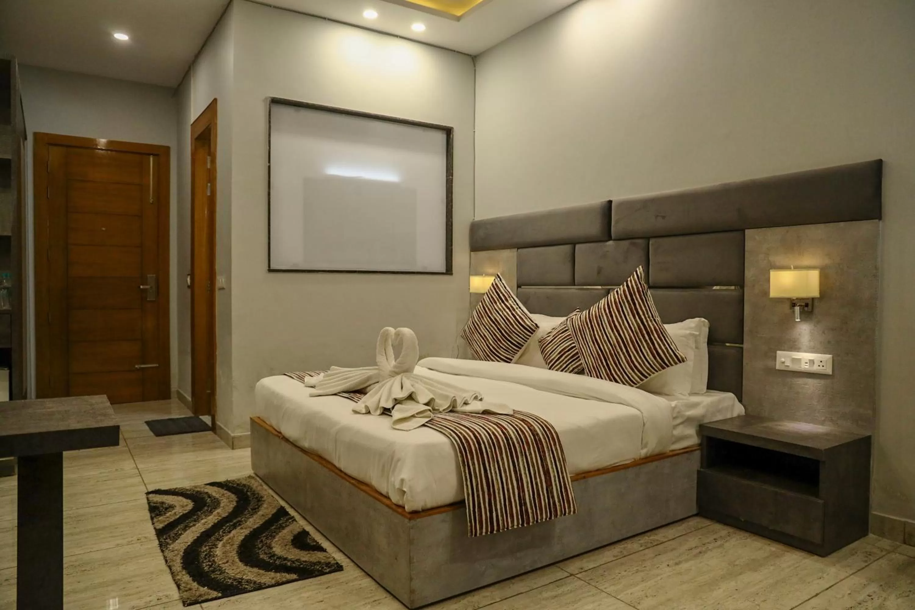 Bedroom, Bed in Hotel Vasdaa Grand