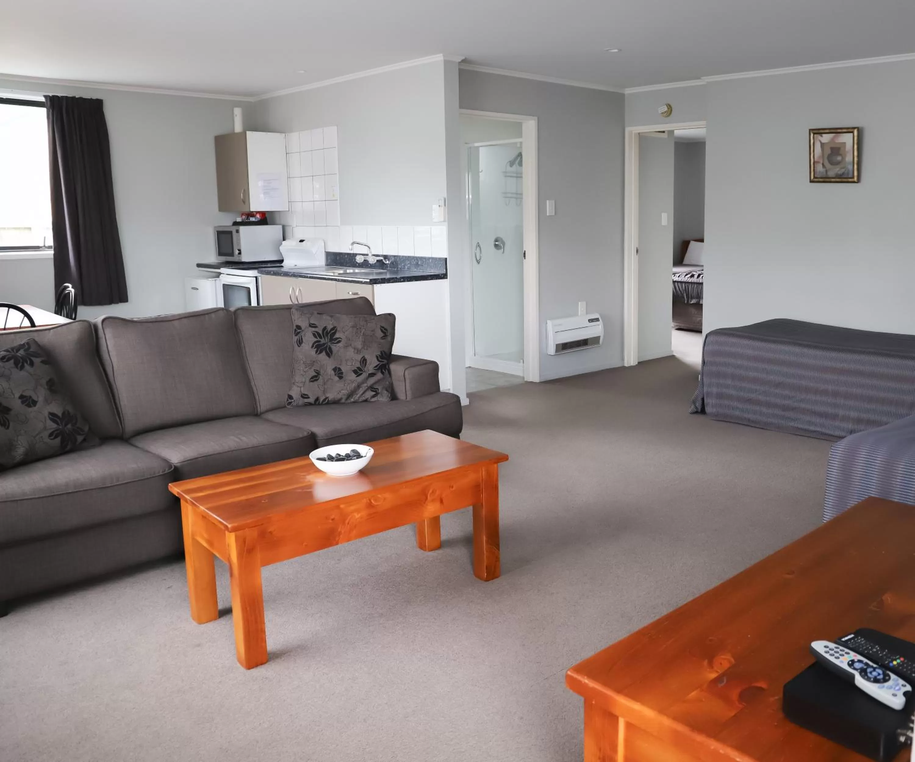 Living room in Coronation Park Motels