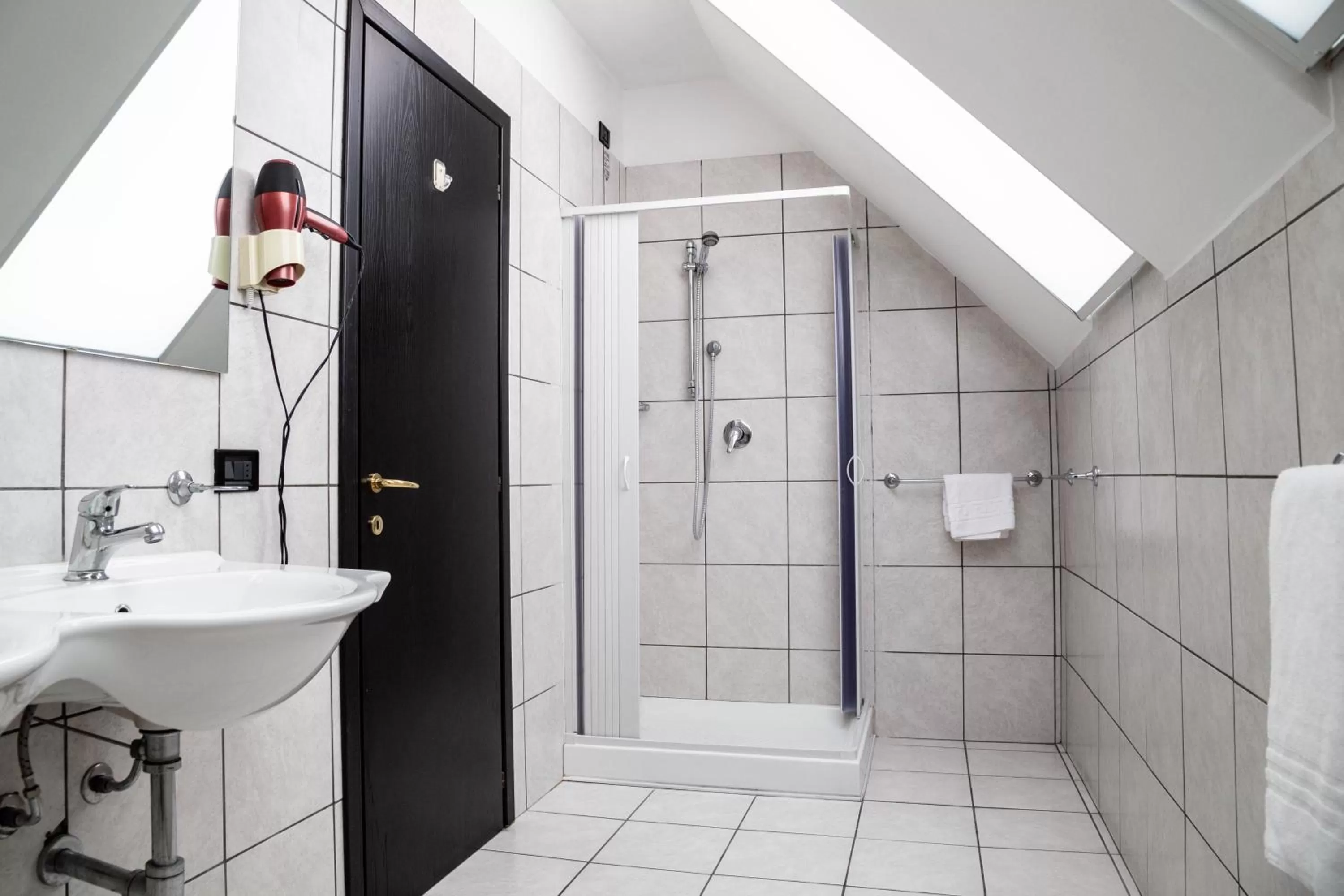 Shower in Hotel Berlino