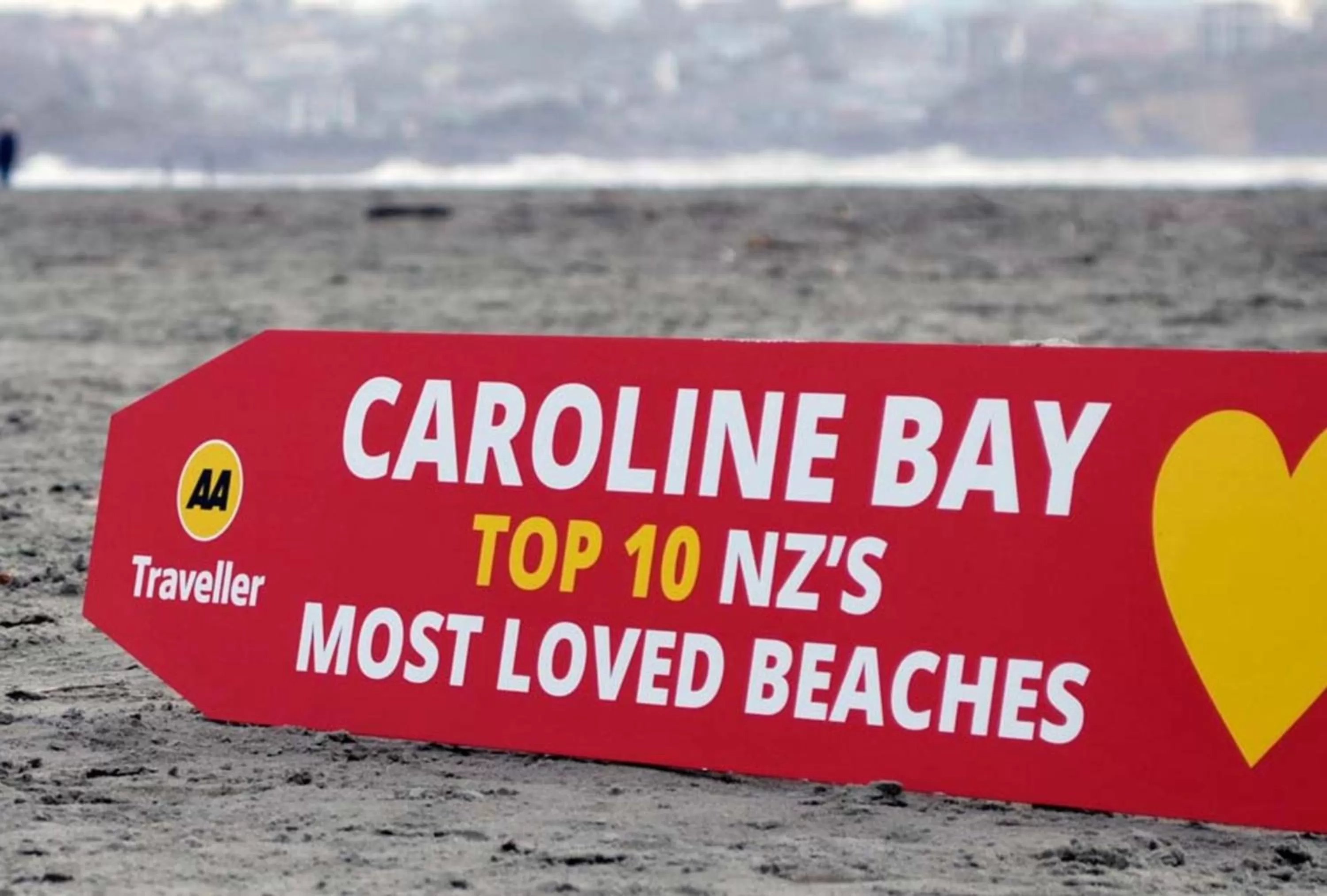 Beach in Panorama Motor Lodge