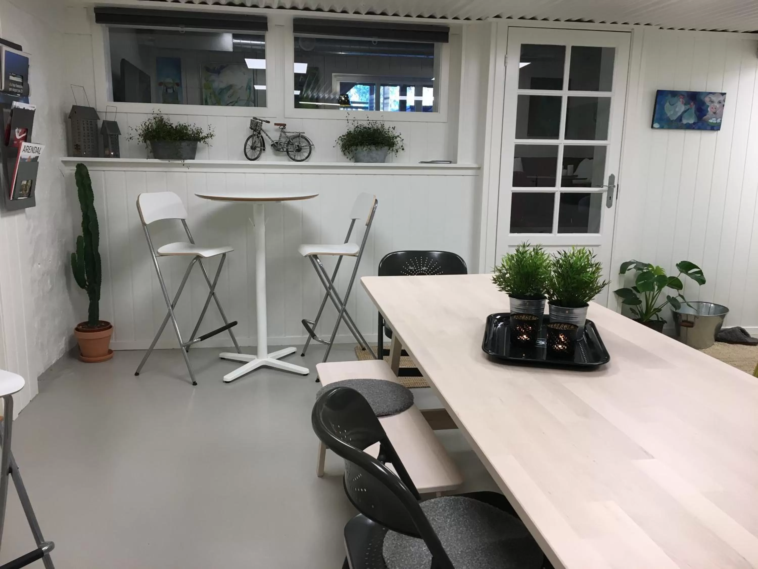 Kitchen or kitchenette in Krøgeneslåven Microtel