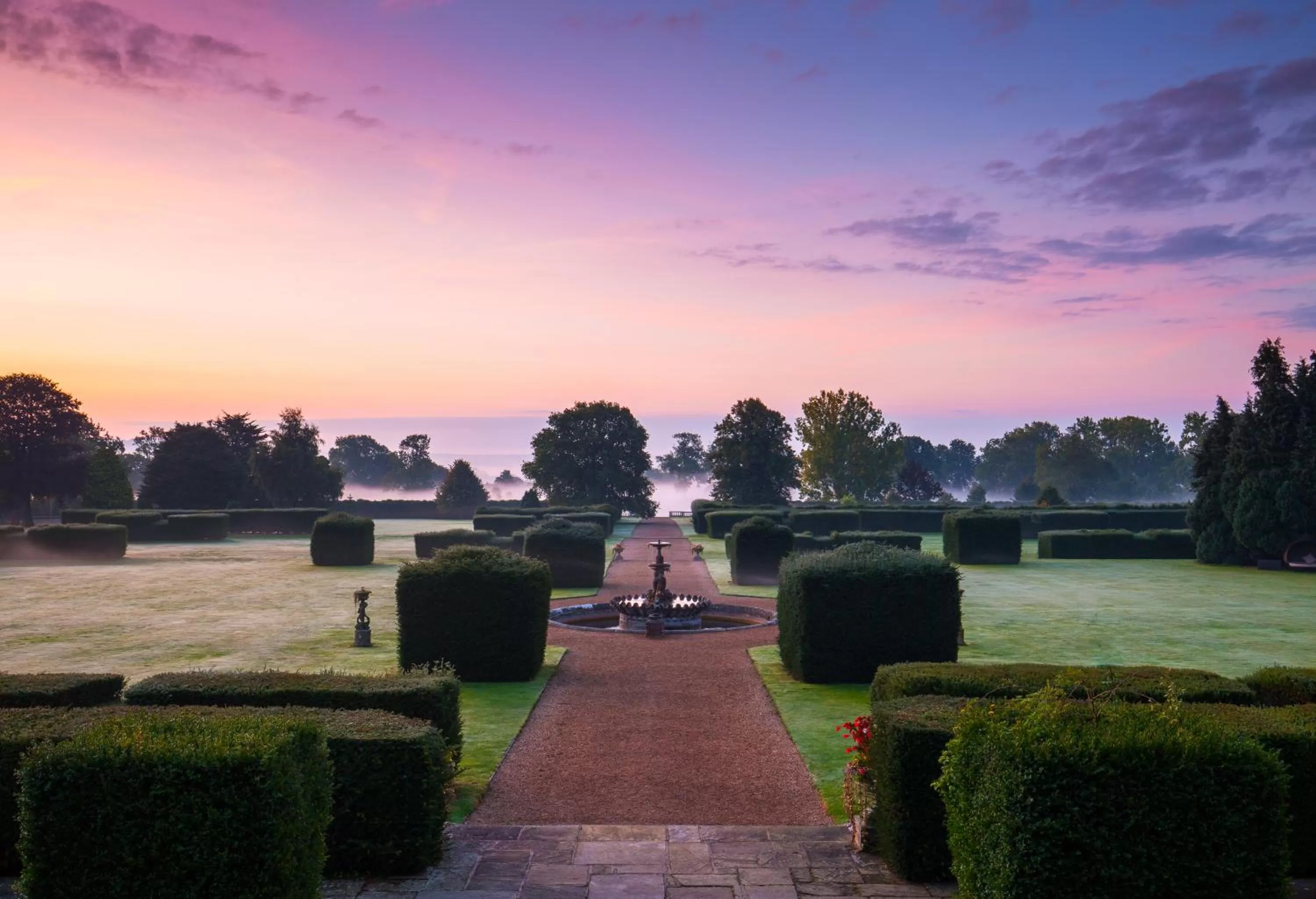 Garden in Eastwell Manor, Champneys Hotel & Spa