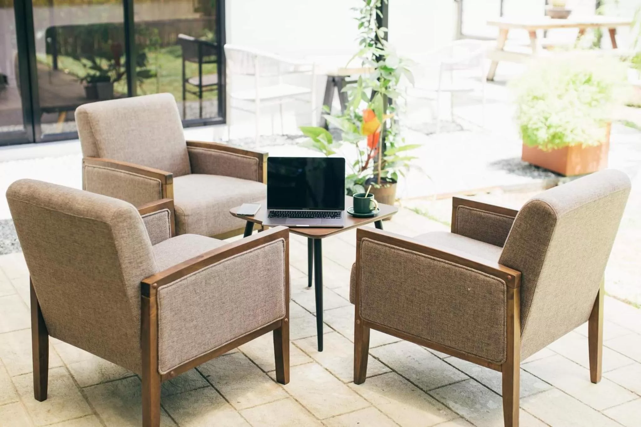 Seating area in Summer Days