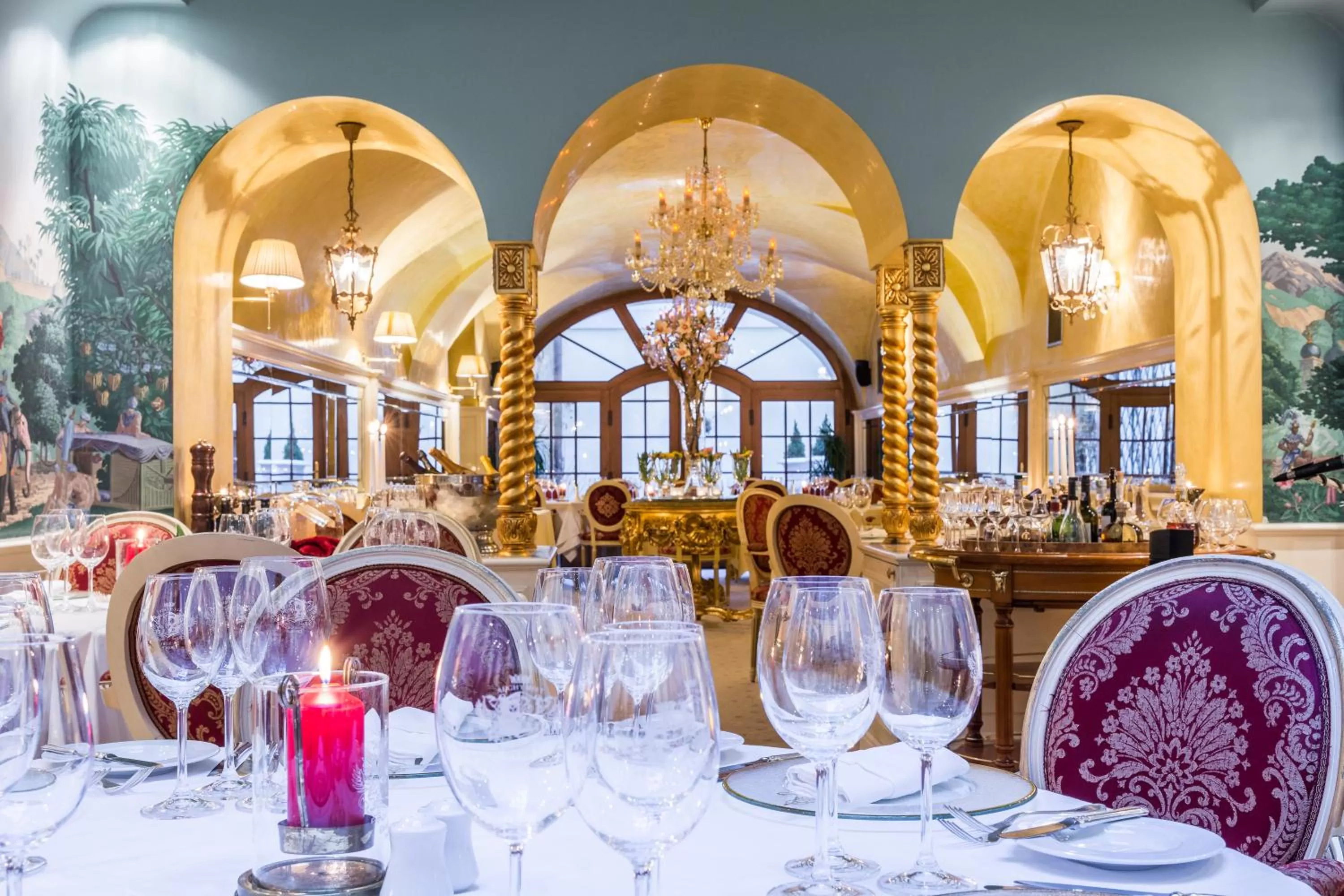 Restaurant/places to eat in Alchymist Grand Hotel and Spa