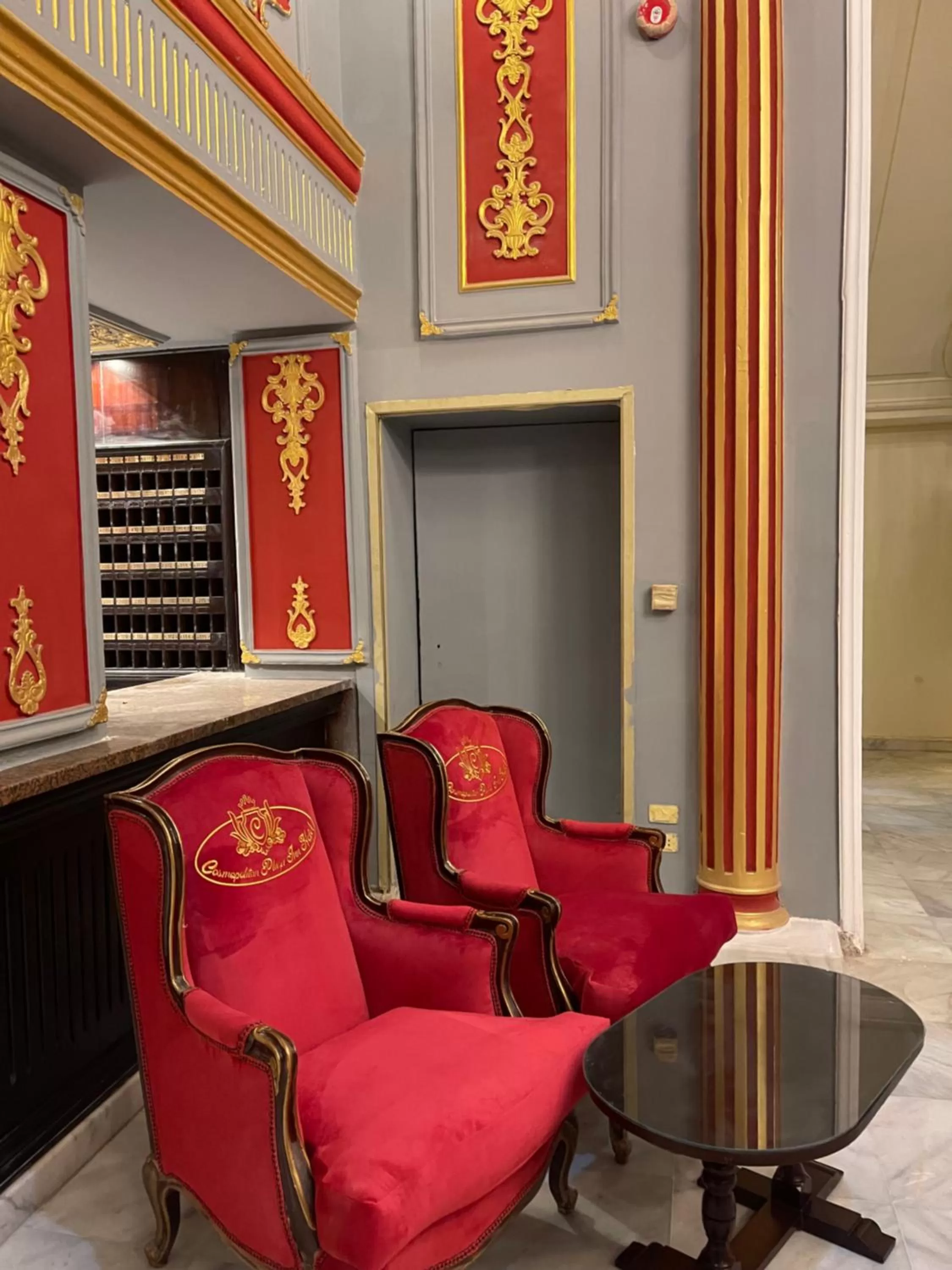 Property building in Cosmopolitan hotel