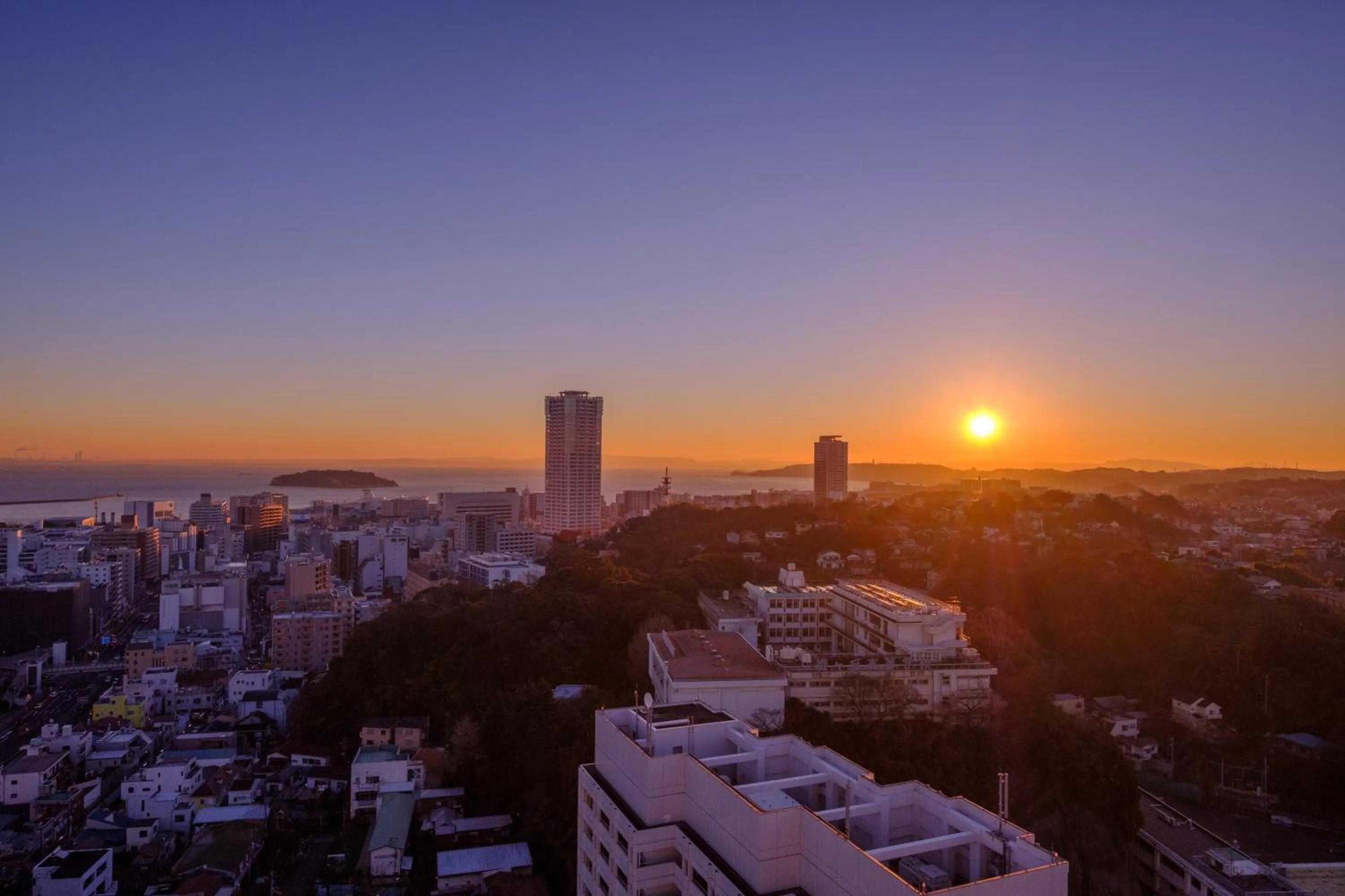 View (from property/room) in Mercure Yokosuka