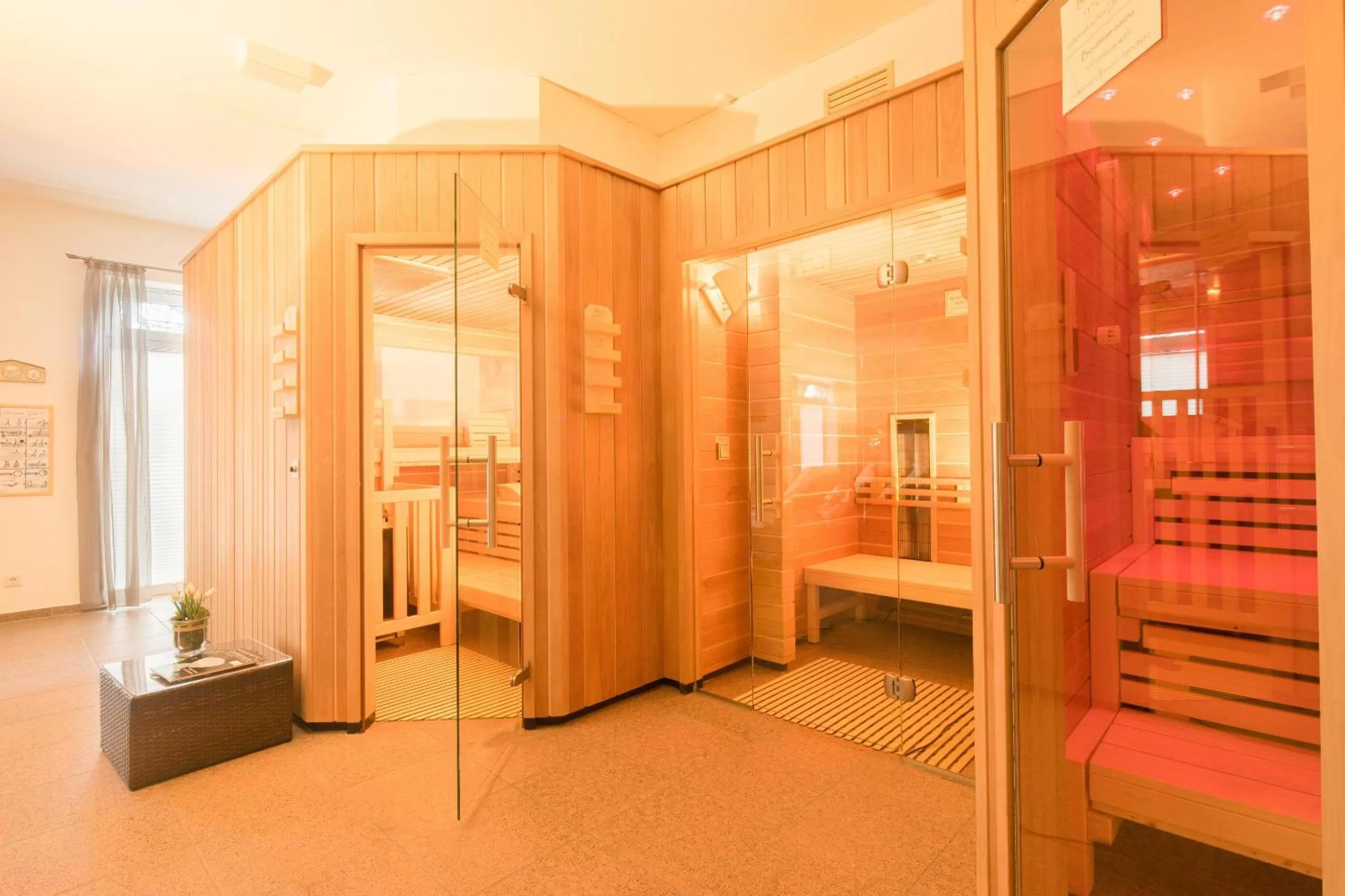 Sauna in Hotel Heidehof garni