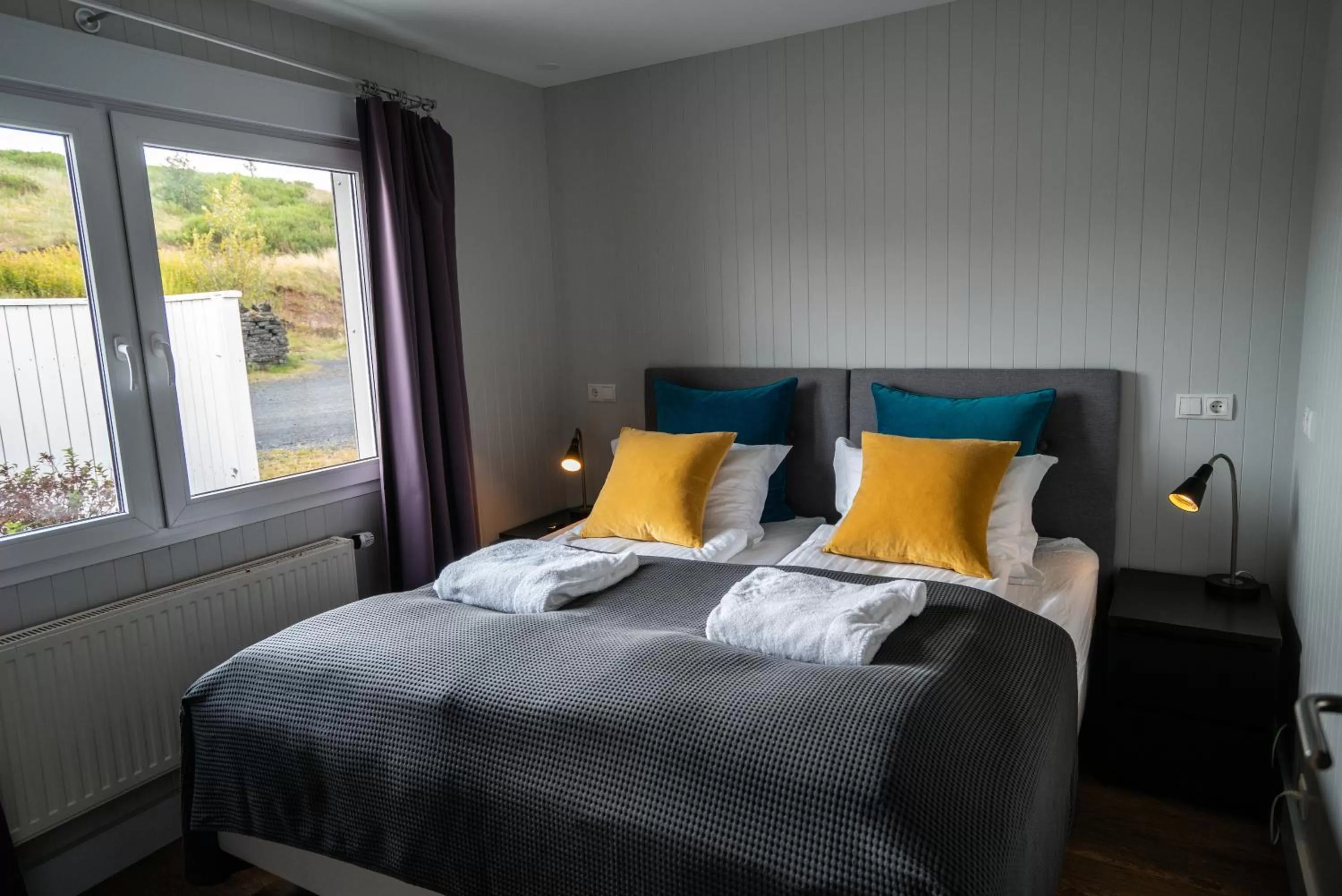 Bed in Frost and Fire Hotel