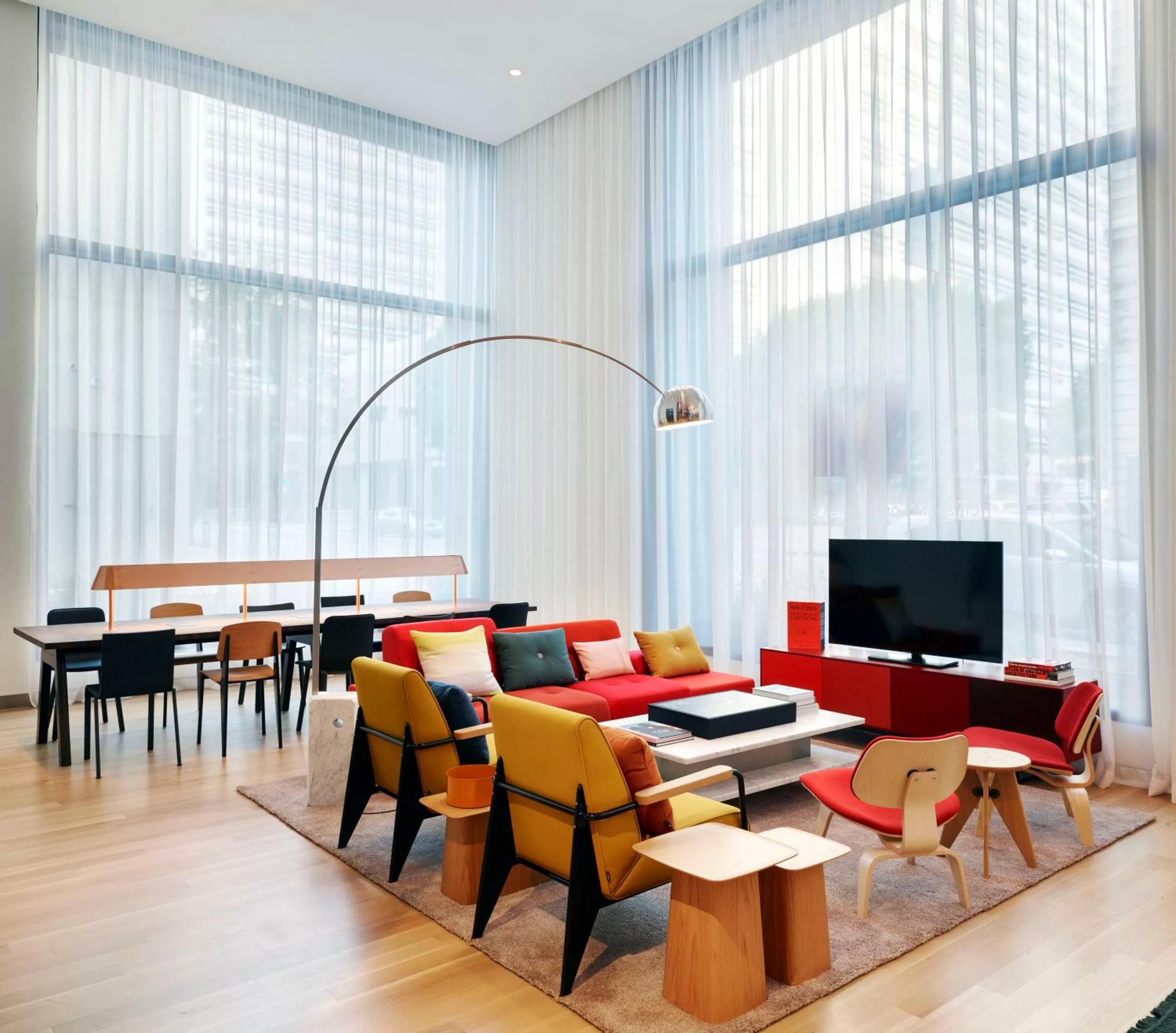 Lobby or reception in citizenM Los Angeles Downtown