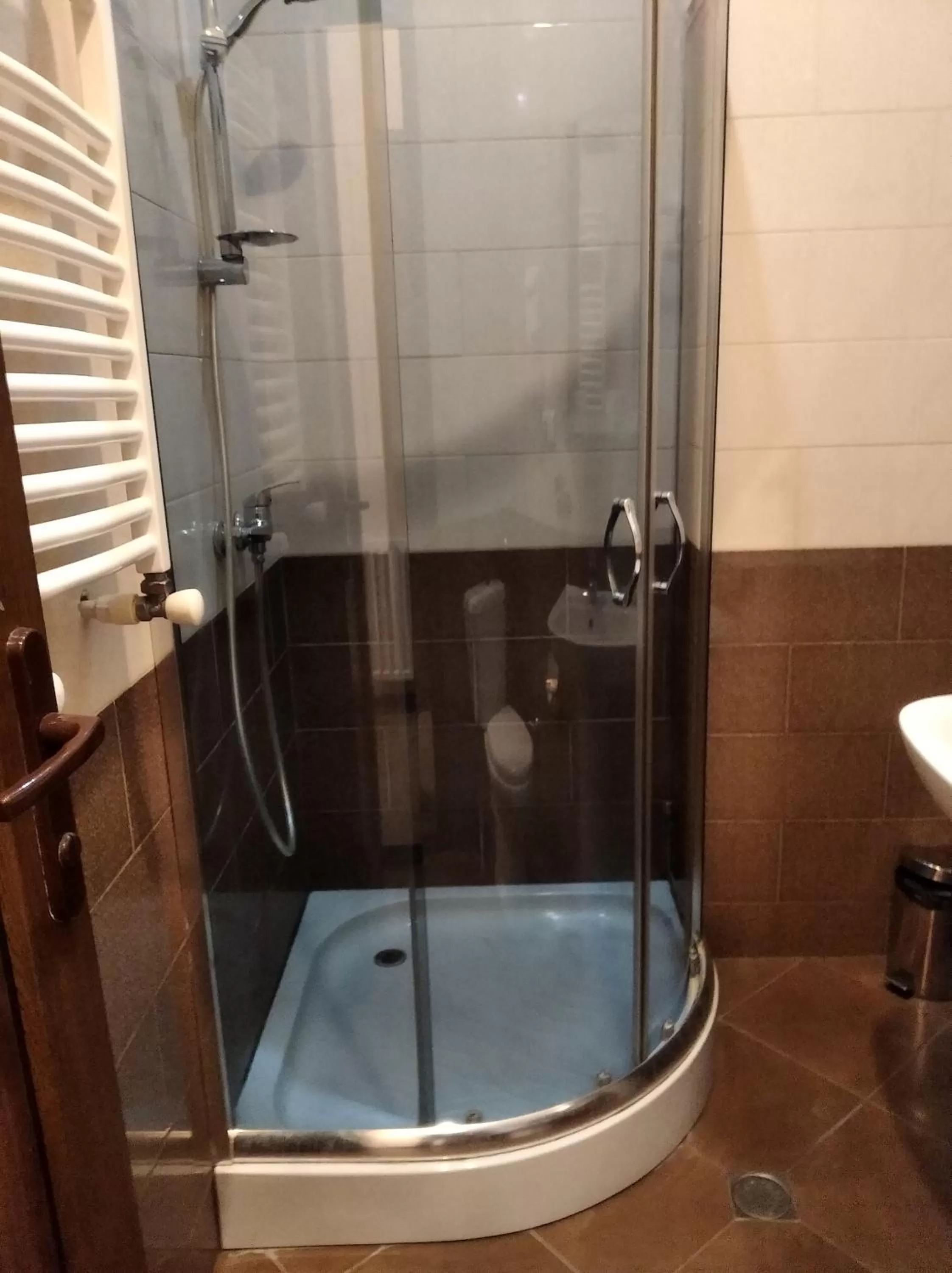 Toilet in Hotel Diplomat