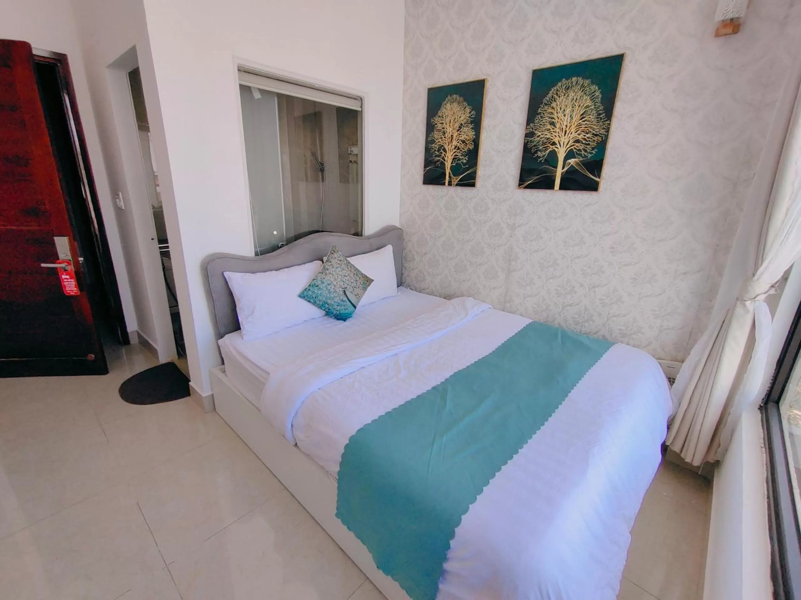 Bed in Ngàn Phố Studio & Love Hotel