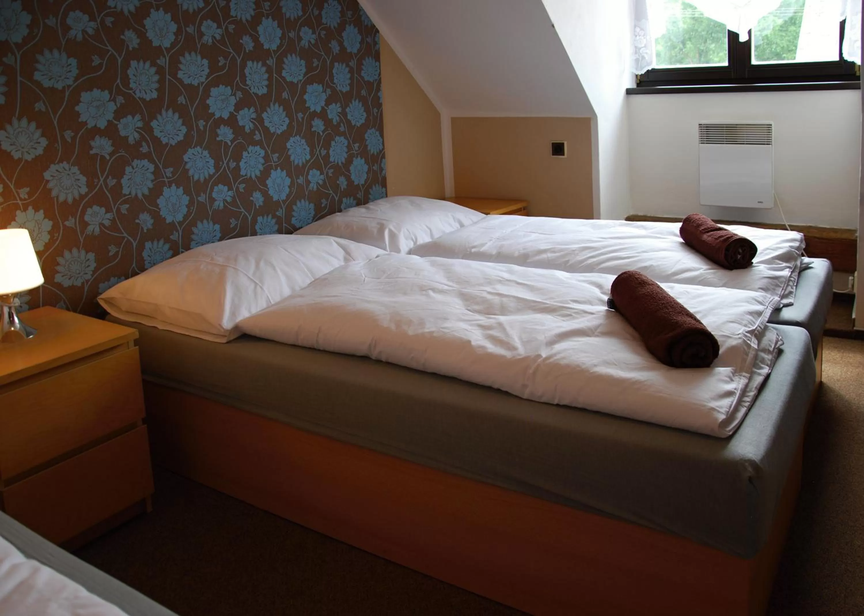 Bed in Hotel Veveří