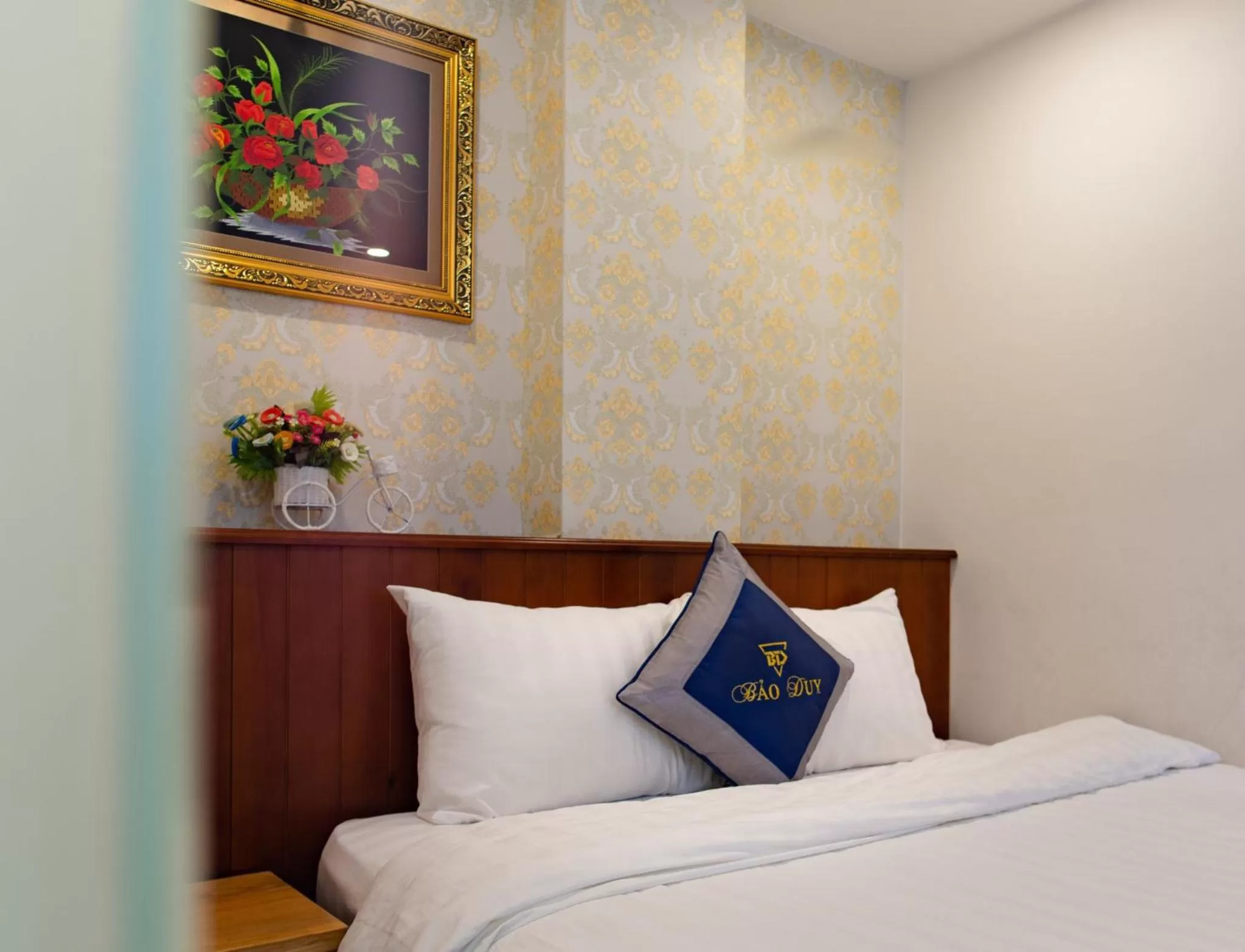 Bed in Hotel Bao Duy