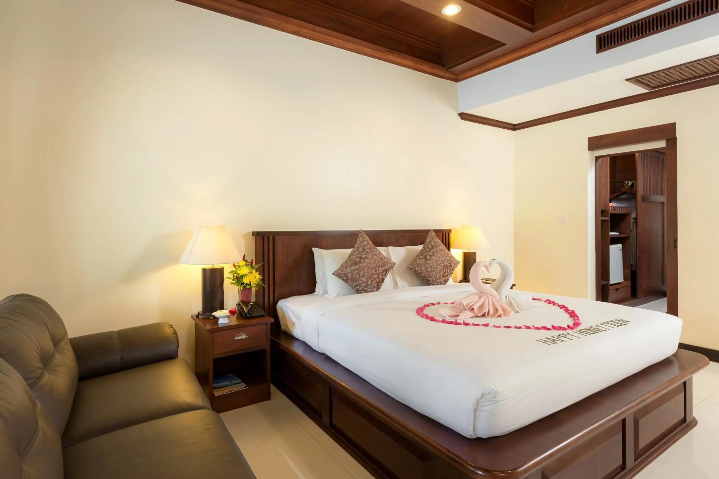 Bedroom, Bed in The Front Village - SHA Plus