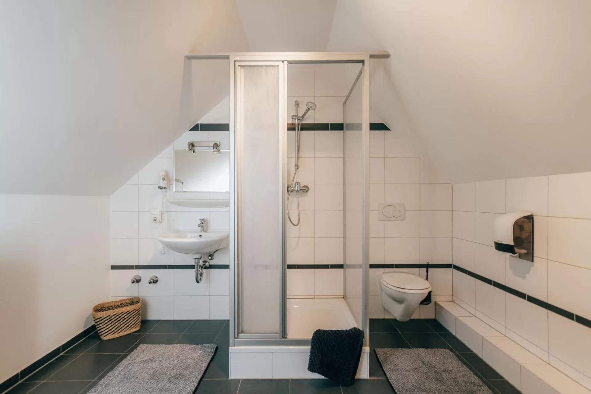 Bathroom in Hotel Andres