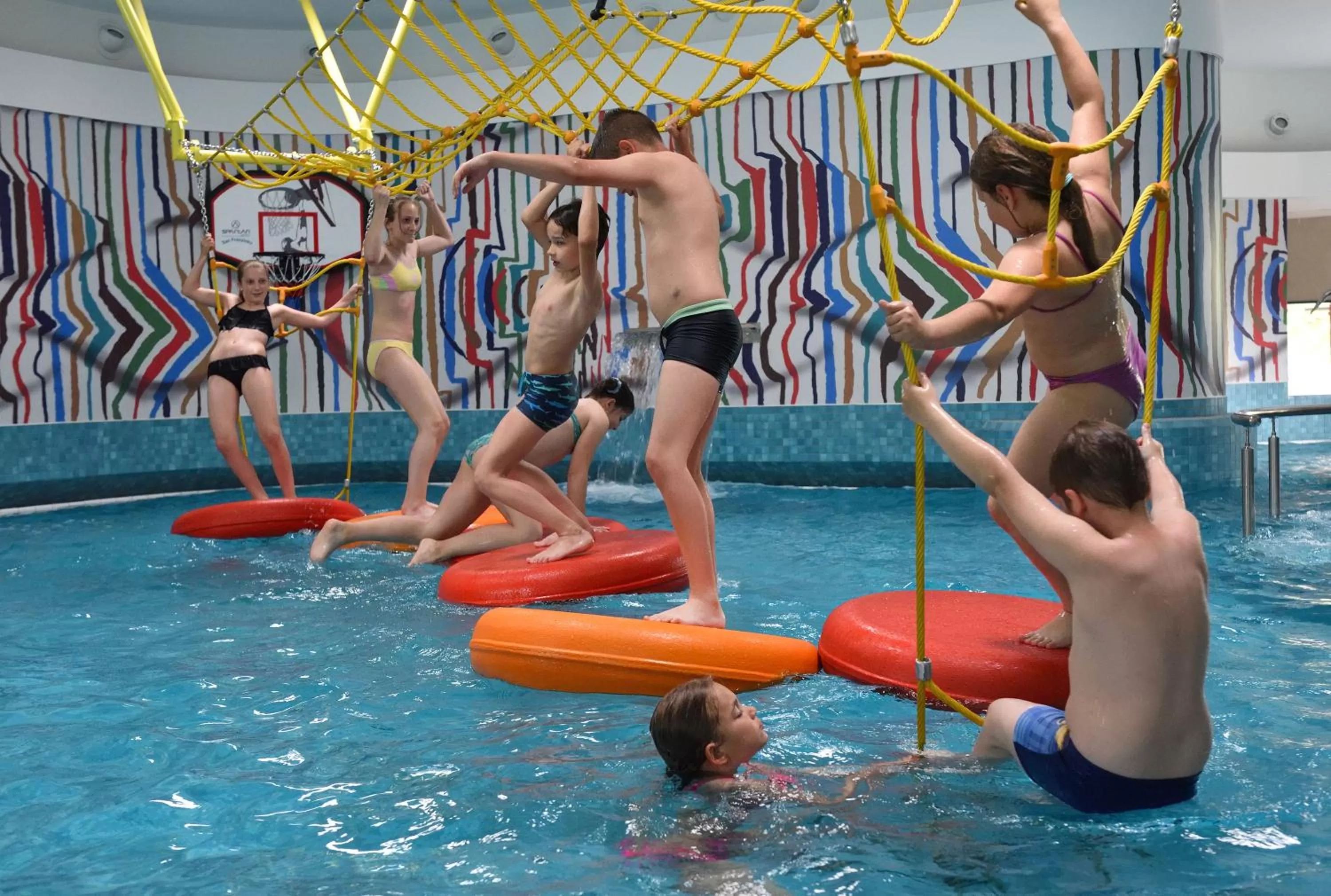 Swimming pool in Danubius Hotel Bük