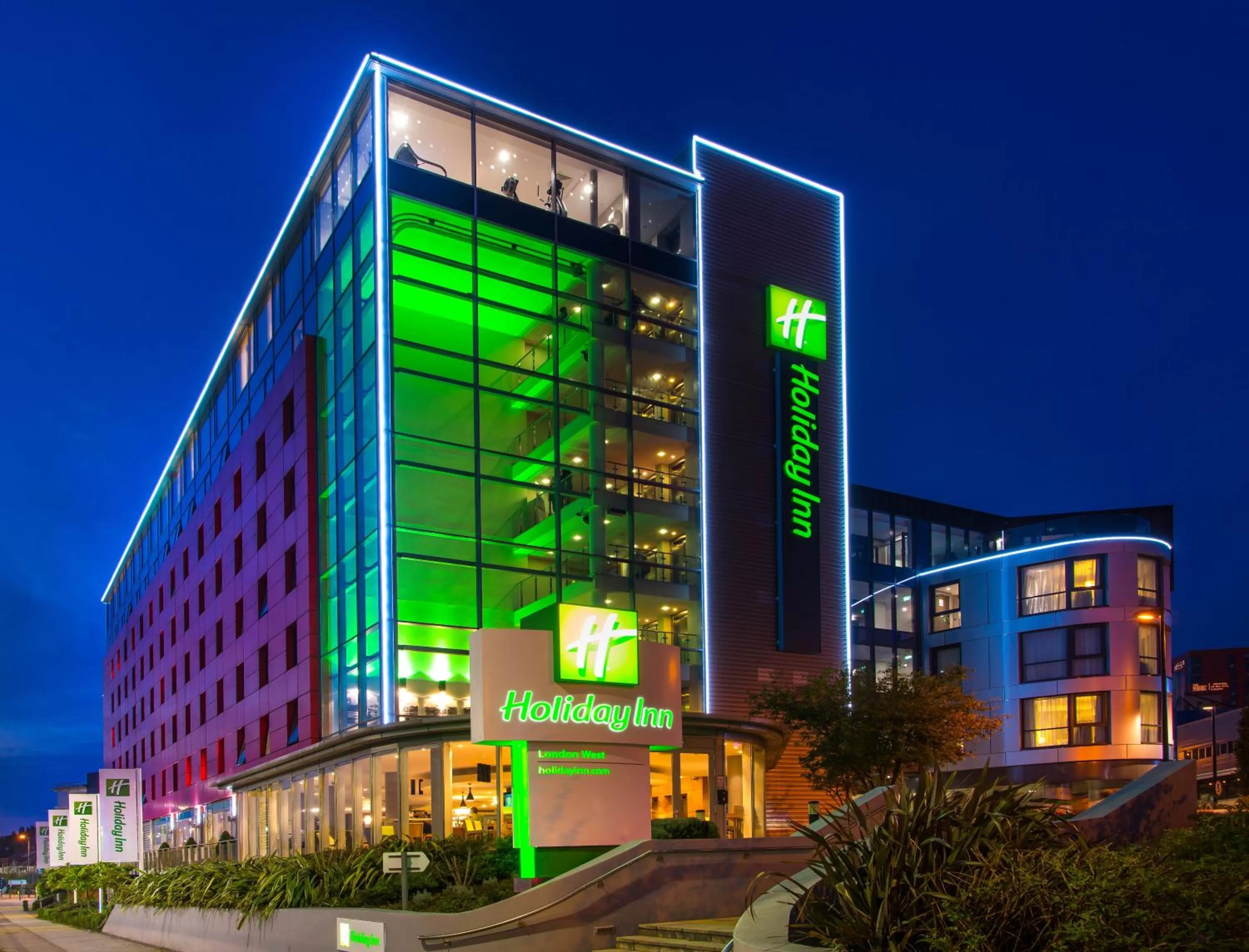 Property building in Holiday Inn London West by IHG