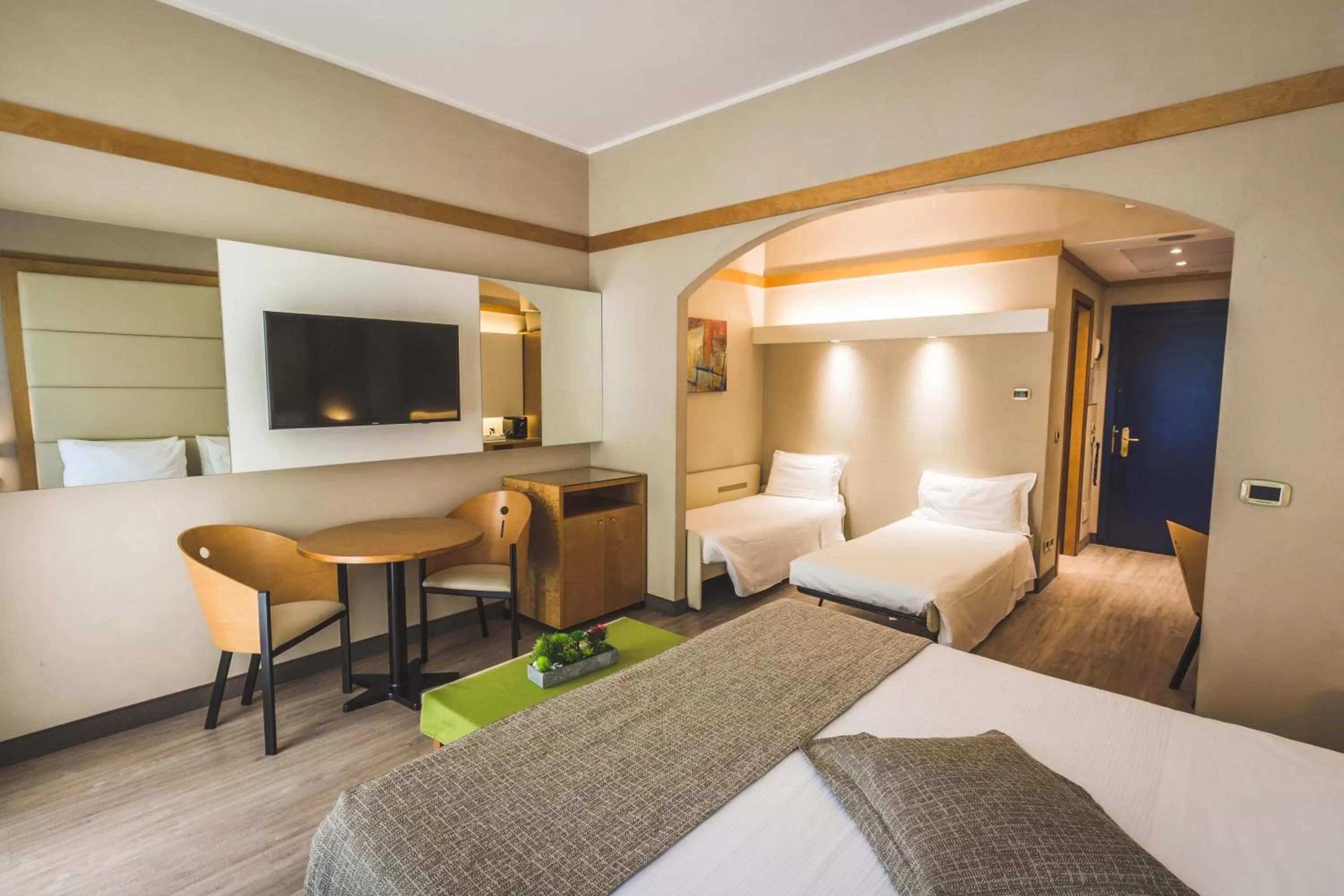 Bed in Park Hotel Ai Pini & Restaurant Ai Pini