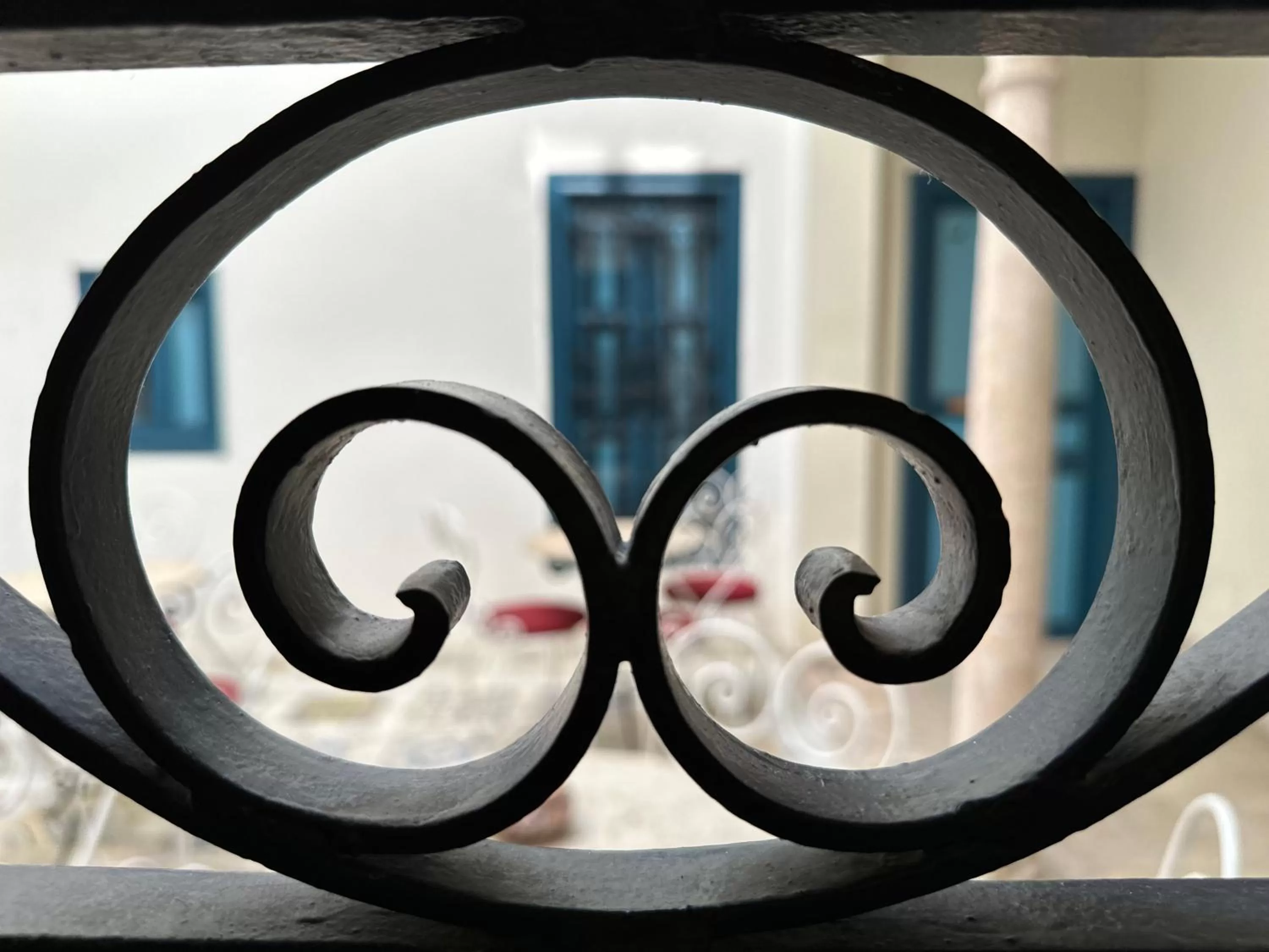 Decorative detail in Dar El Médina