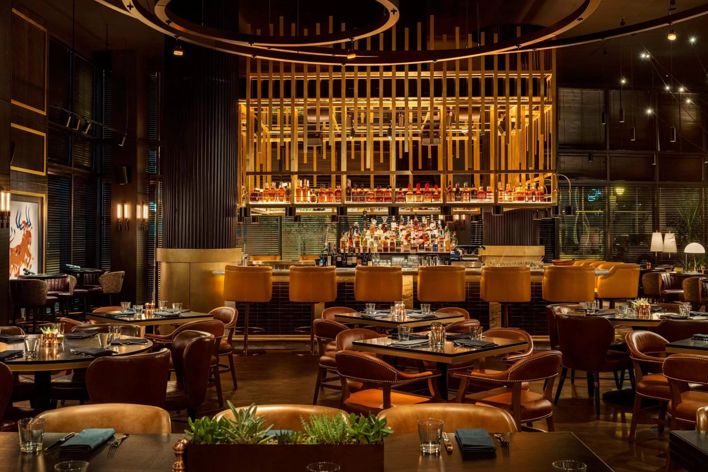 Lounge or bar in AC Hotel by Marriott Austin-University