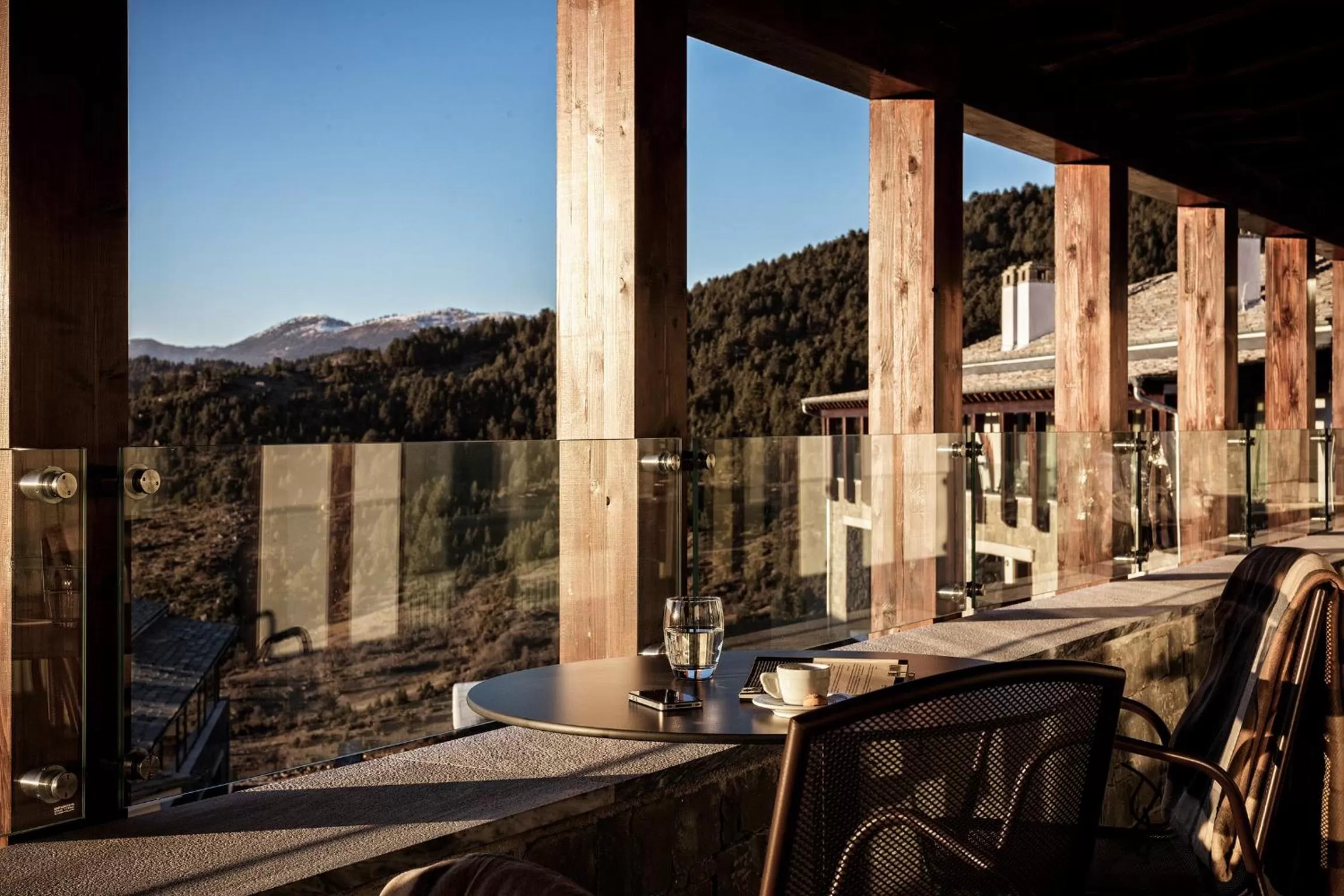 Balcony/Terrace in Grand Forest Metsovo - Leading Hotels of the World