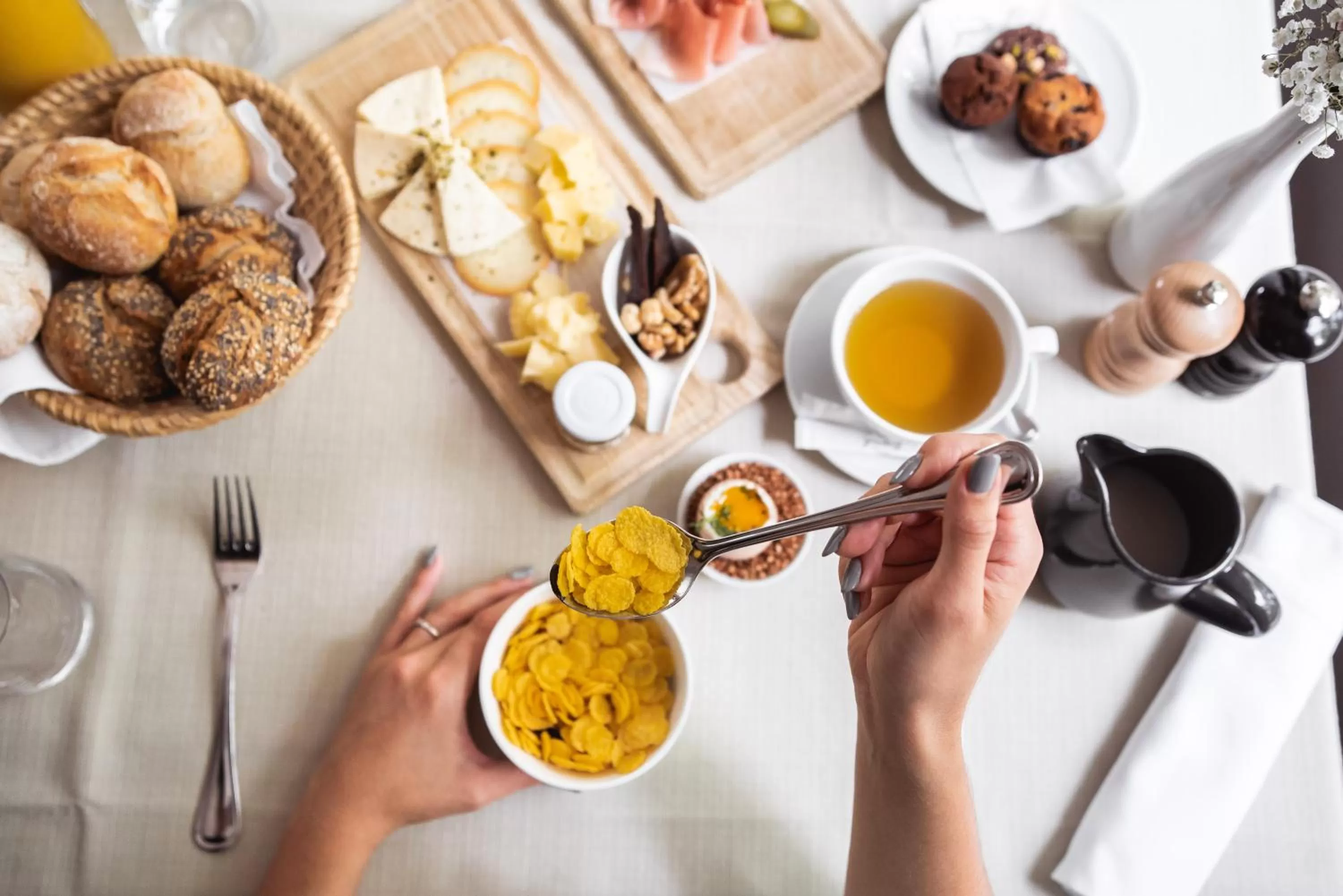 Food and drinks in Hotel Dvor Jezersek Brnik