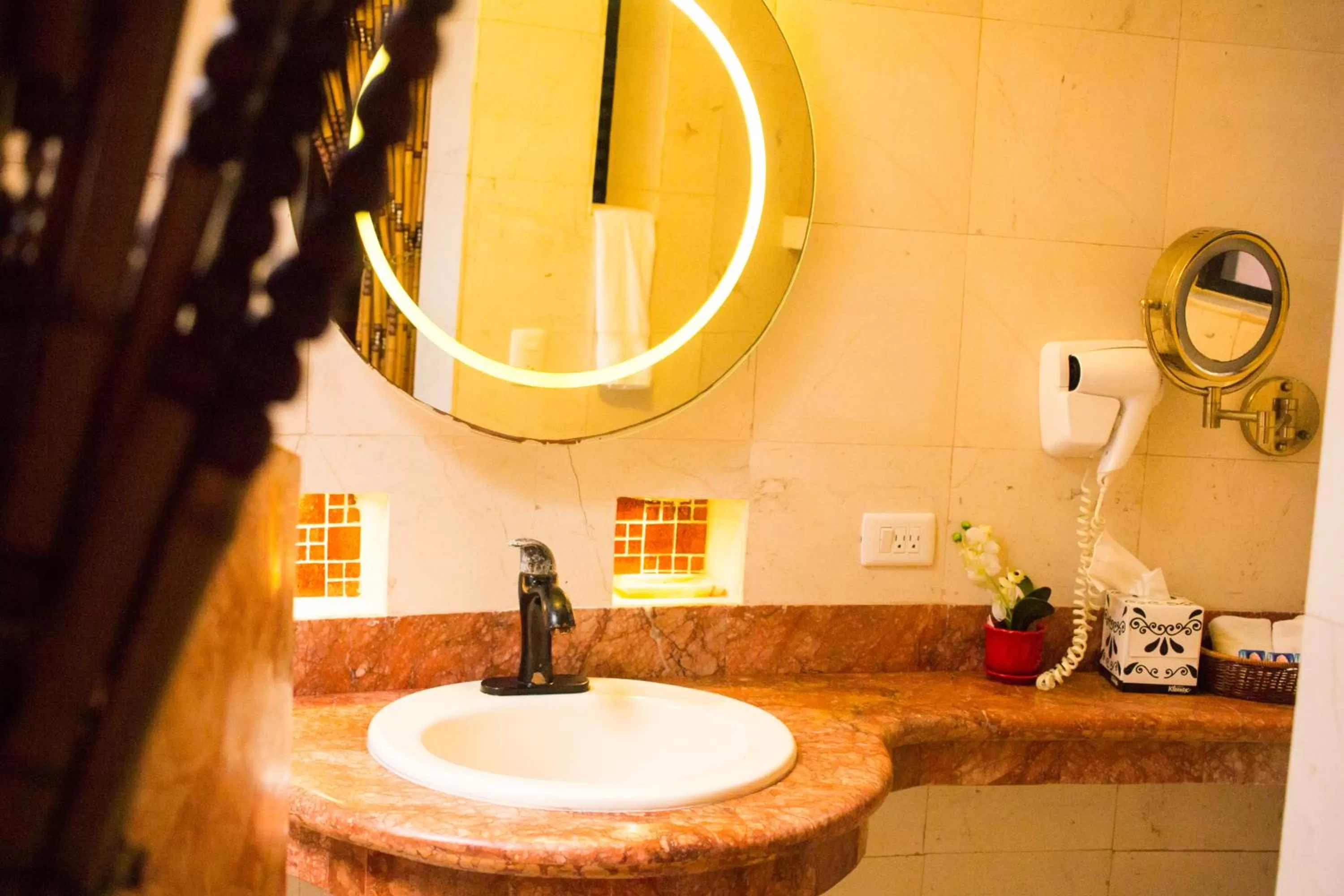 Bathroom in Cocos Cabañas Playa del Carmen Adults Only