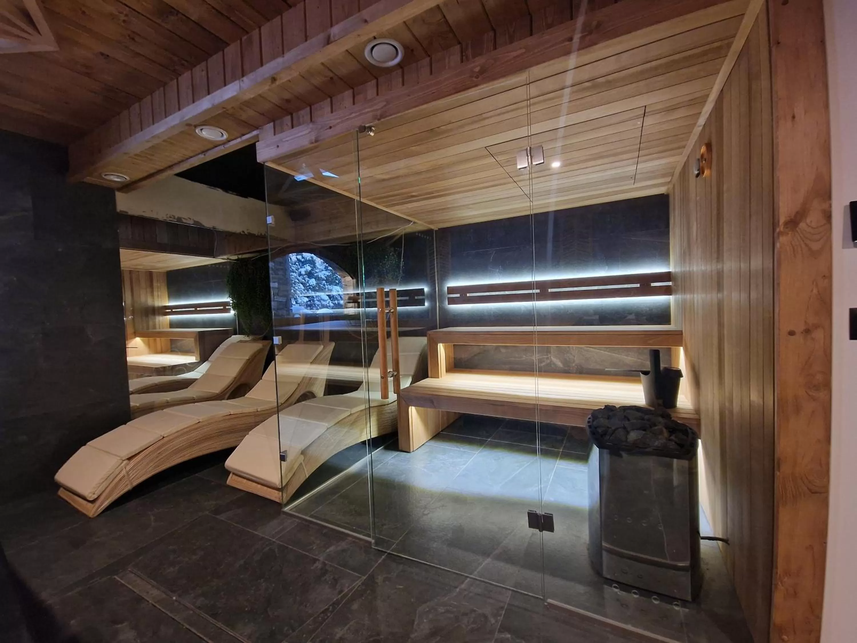 Sauna, Bed in Rezydencja Górska Odkryj Zakopane