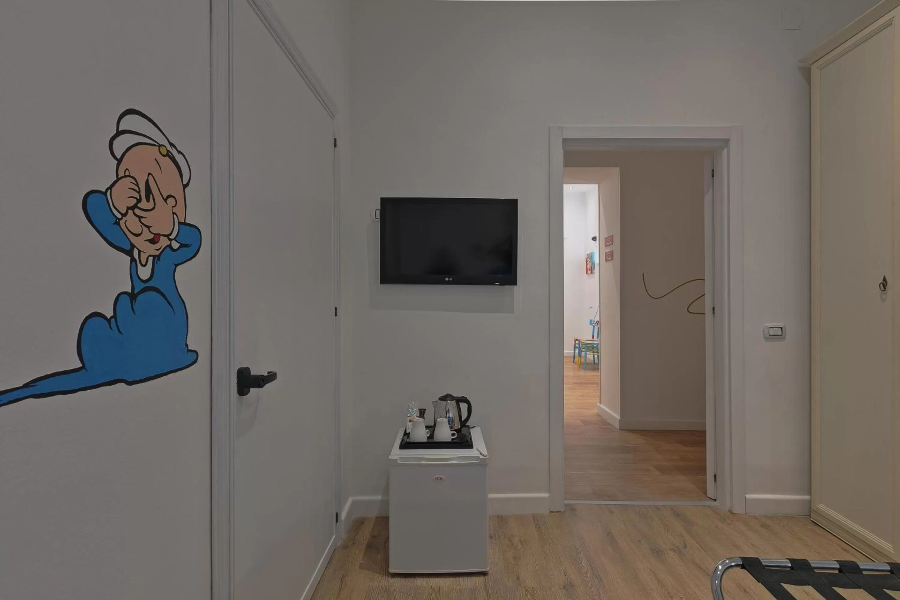 Bedroom in Afea Art & Rooms