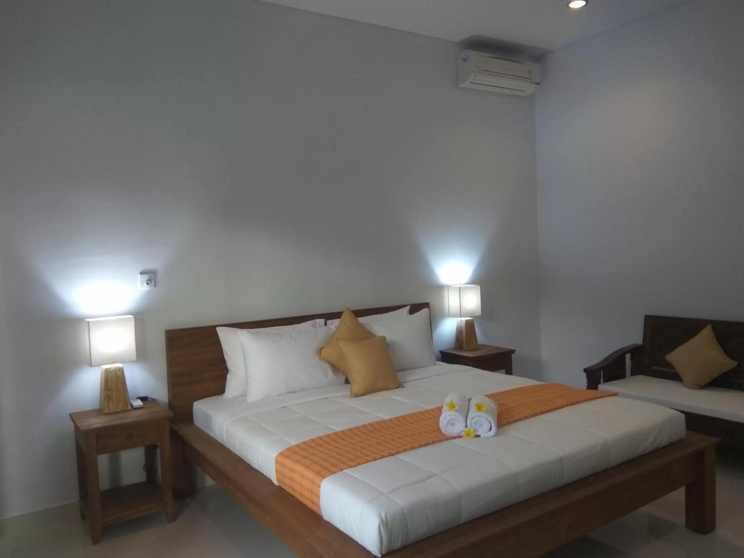 Photo of the whole room, Bed in The Hidden Bali Inn