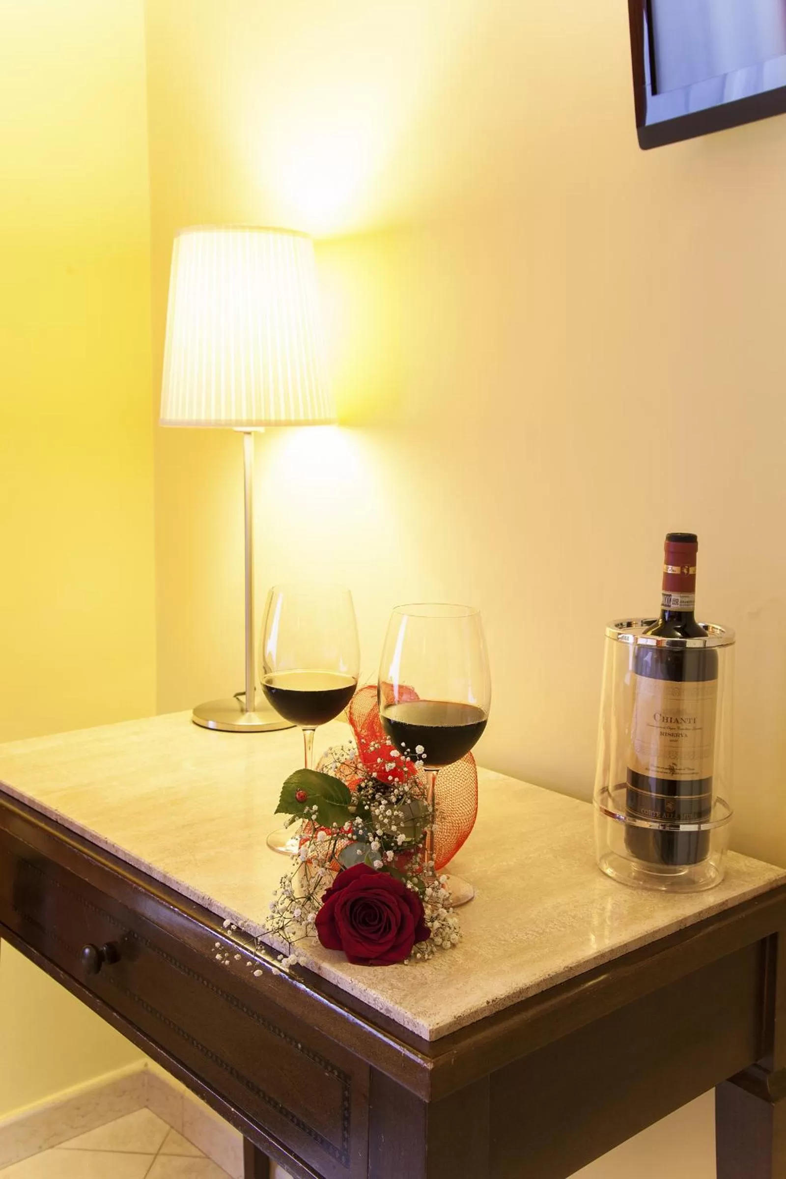 Decorative detail in Hotel Tuscolana