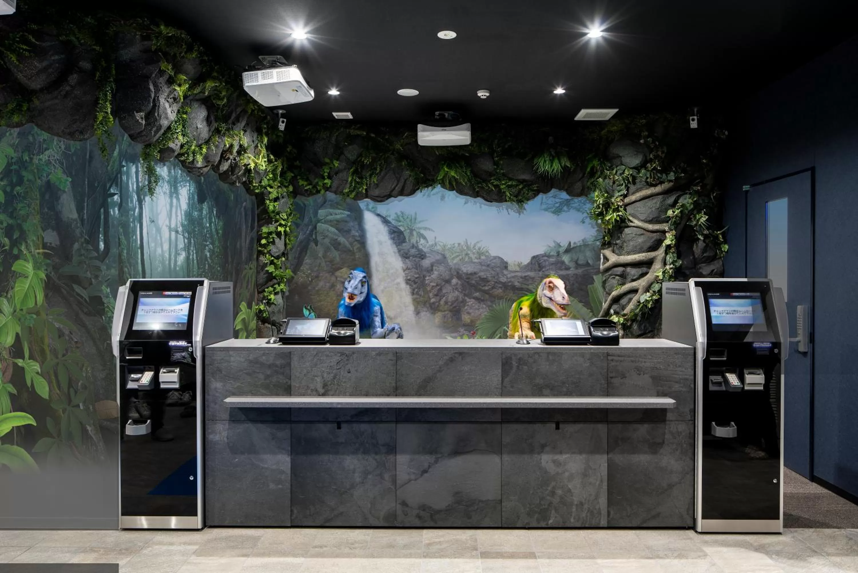 Lobby or reception in Henn na Hotel Fukuoka Hakata