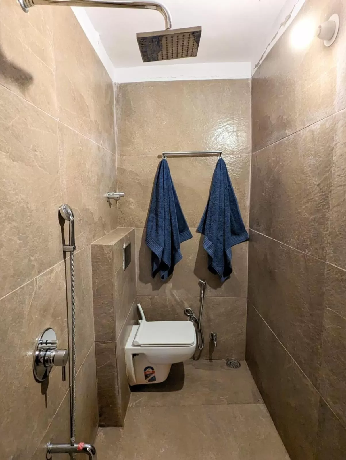 Shower in Corsican Haveli