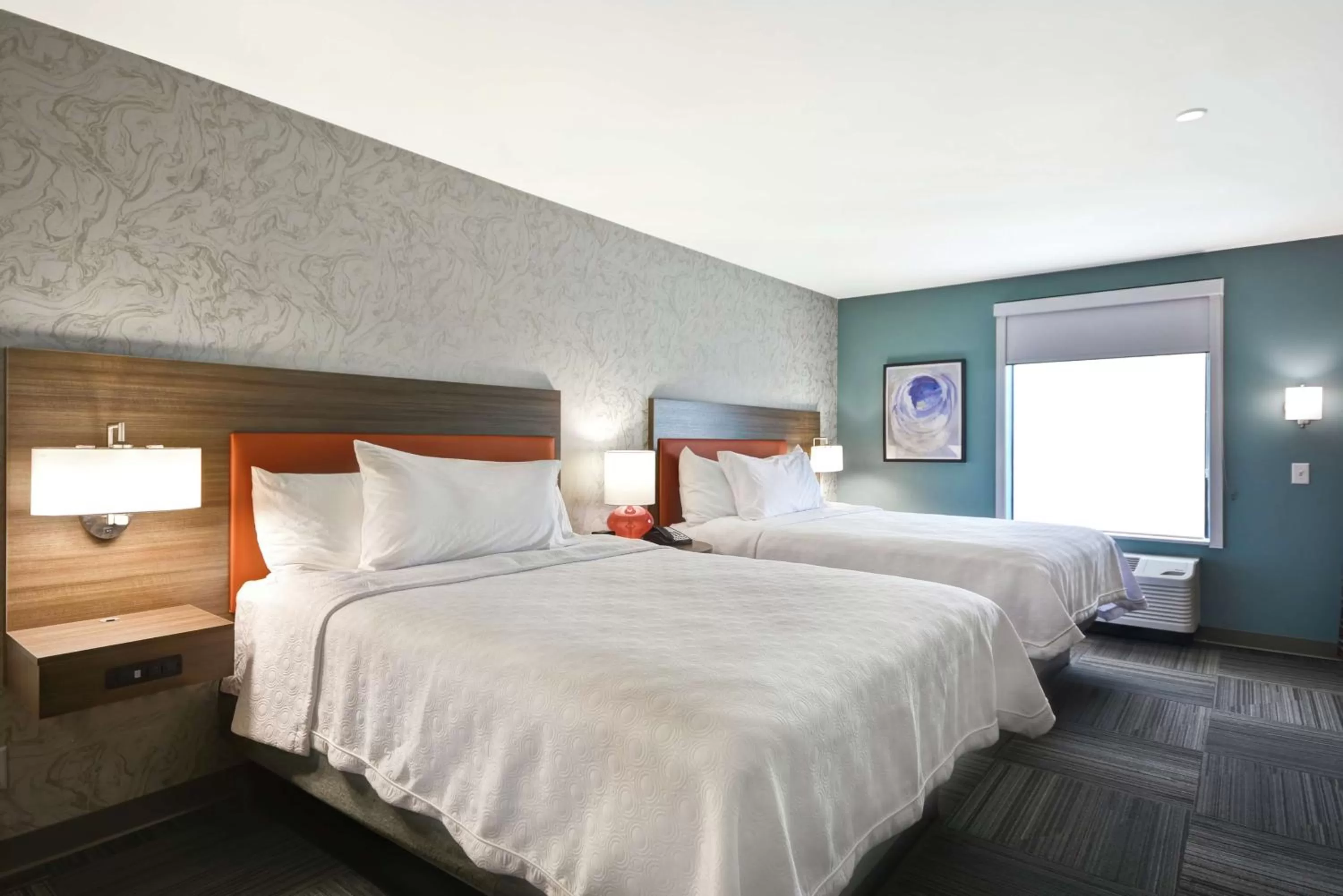 Bed in Home2 Suites By Hilton Texas City Houston