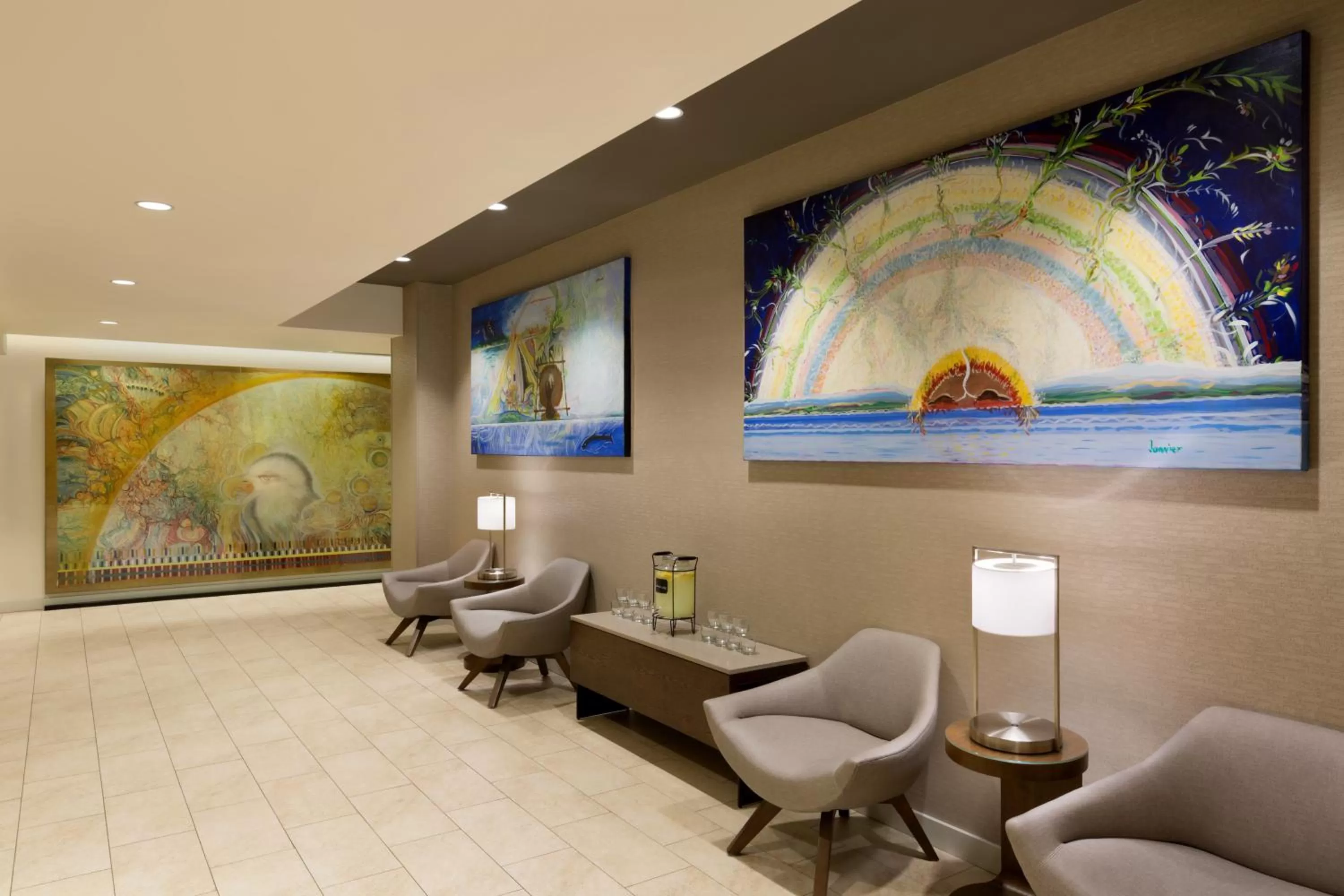 Lobby or reception in Hotel Dene & Conference Centre