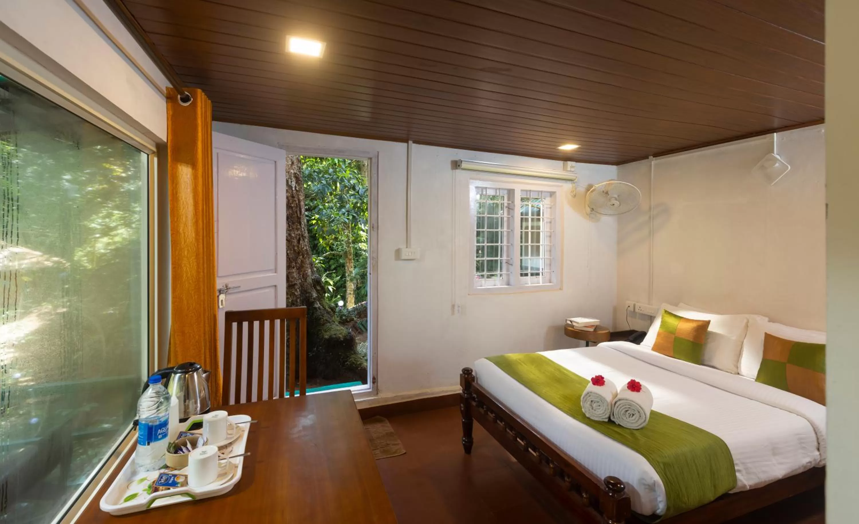 Bedroom, Bed in Ela Ecoland Nature Retreat