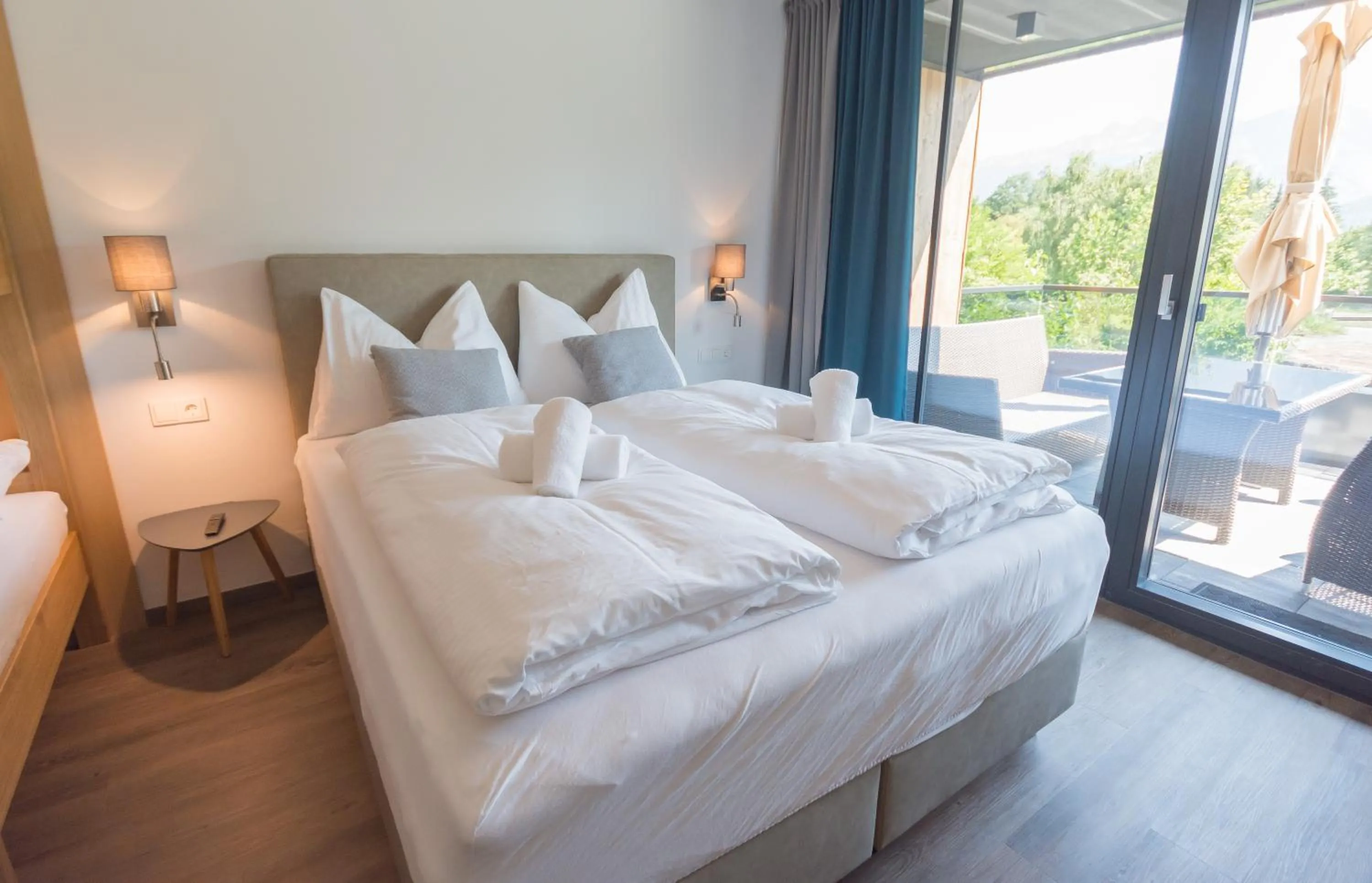 Bedroom, Bed in Schönblick Residence - Absolut Alpine Apartments