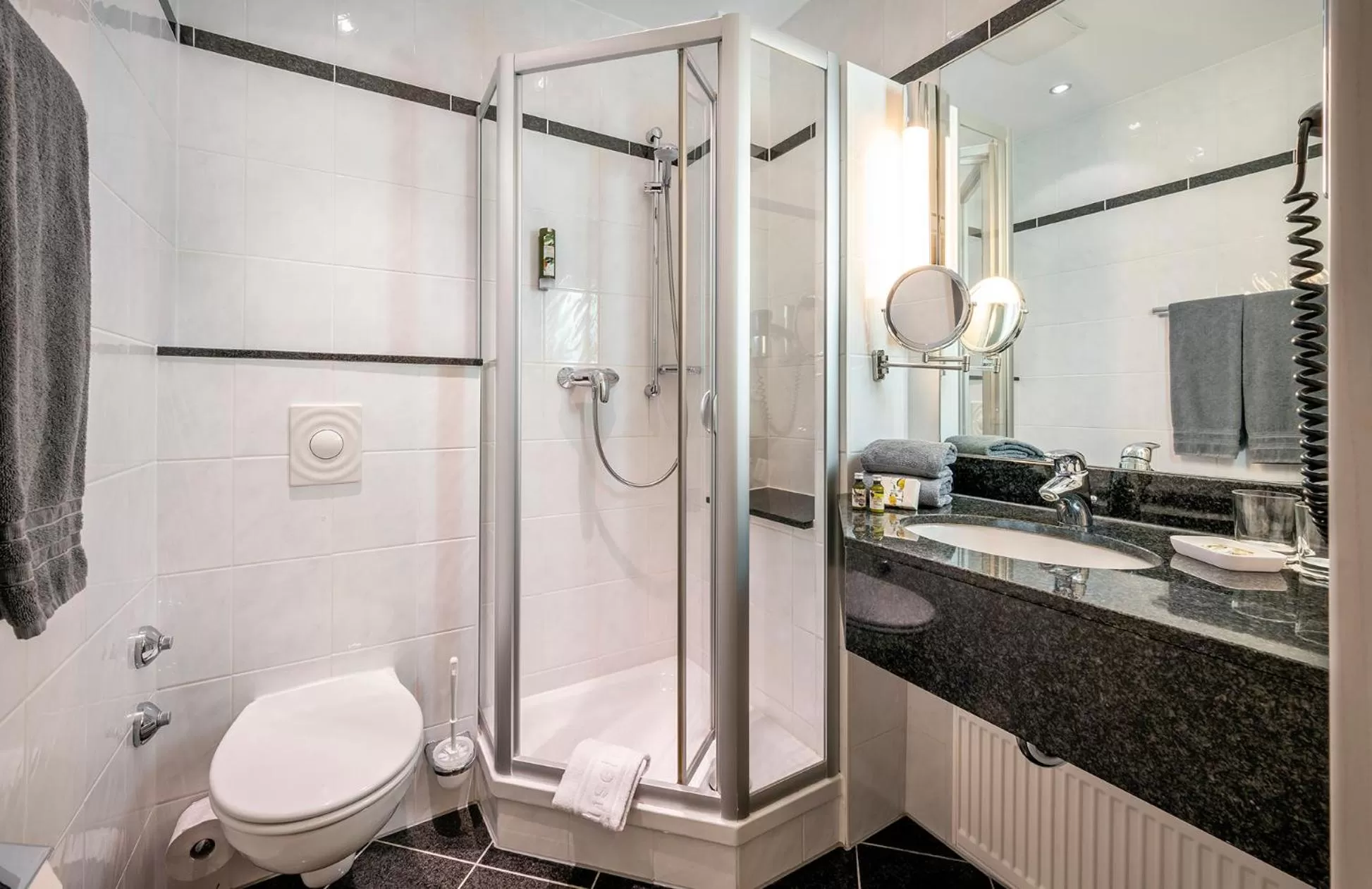Shower in Insel Hotel Bonn - Superior