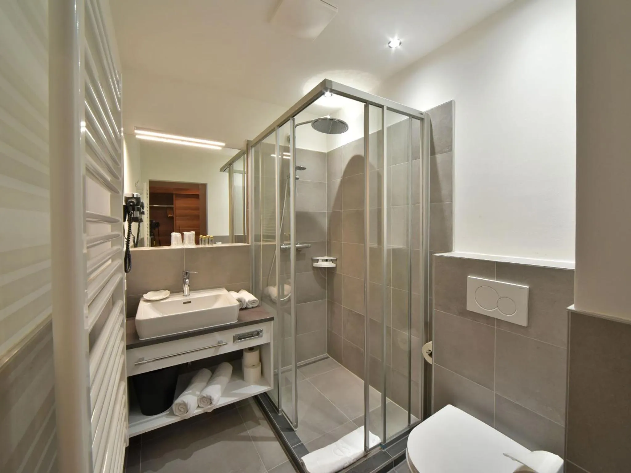 Shower in Hotel Ertl GmbH