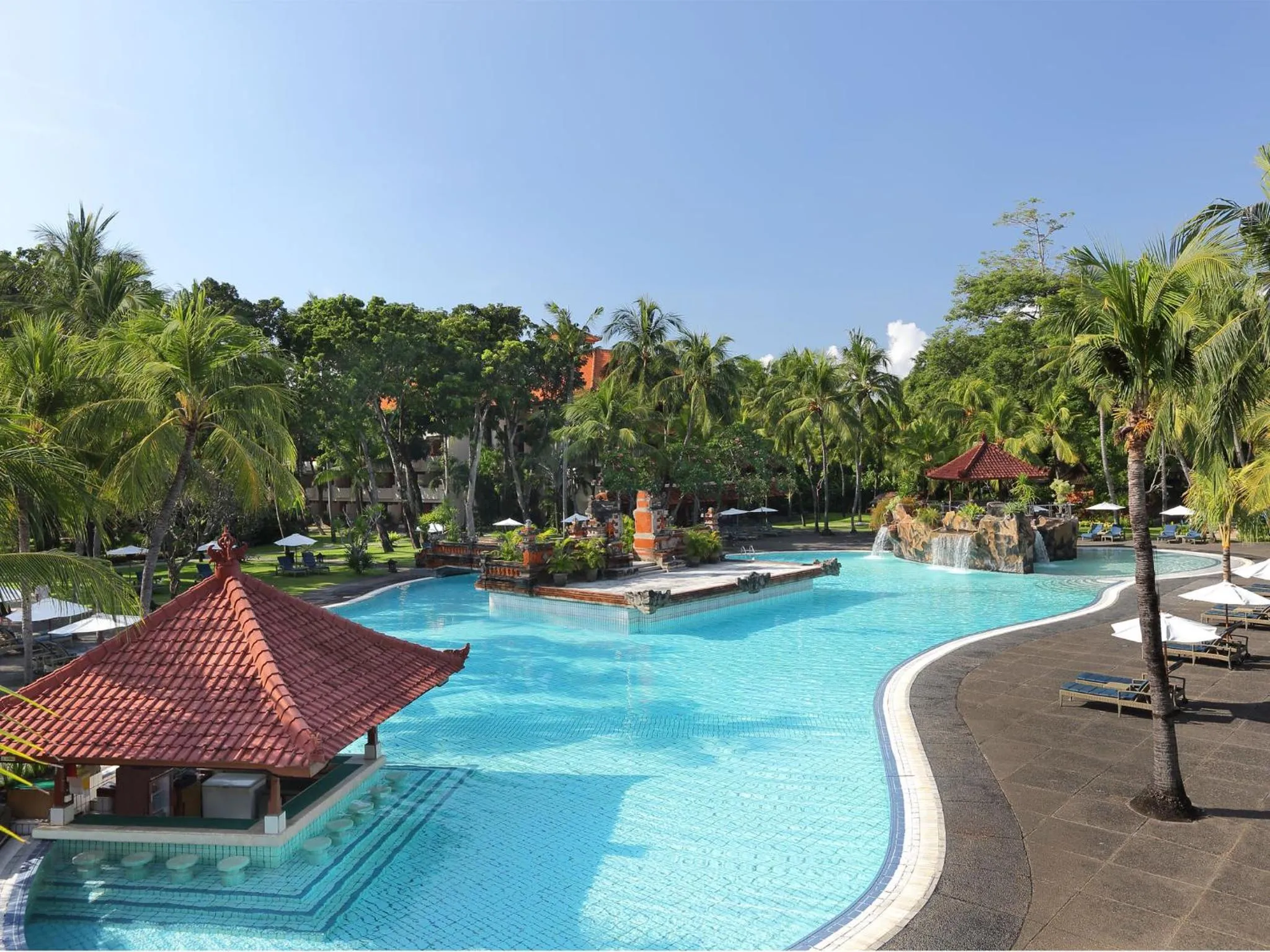 Swimming pool in Bintang Bali Resort
