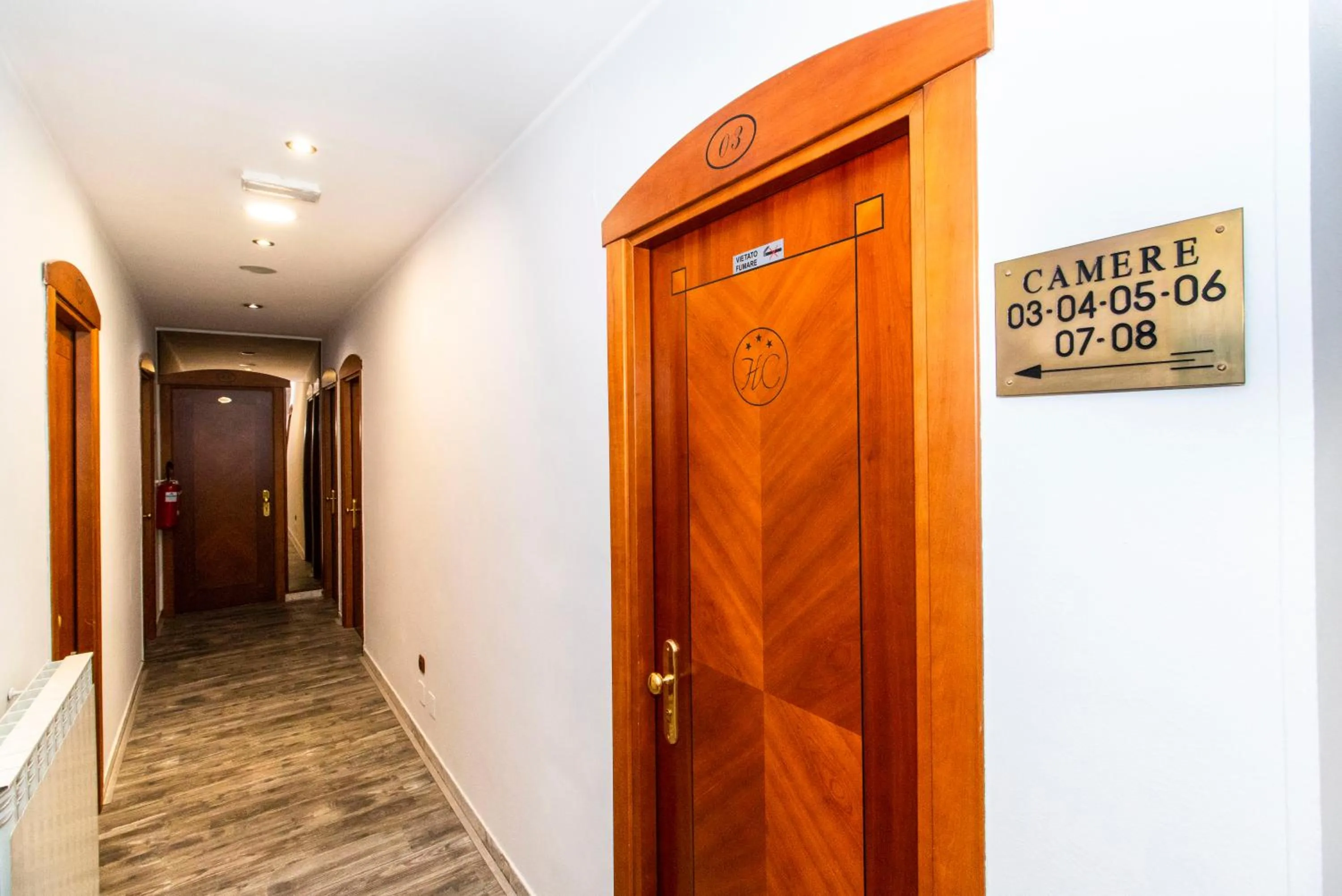 Facade/entrance in Hotel Cristallo Torino