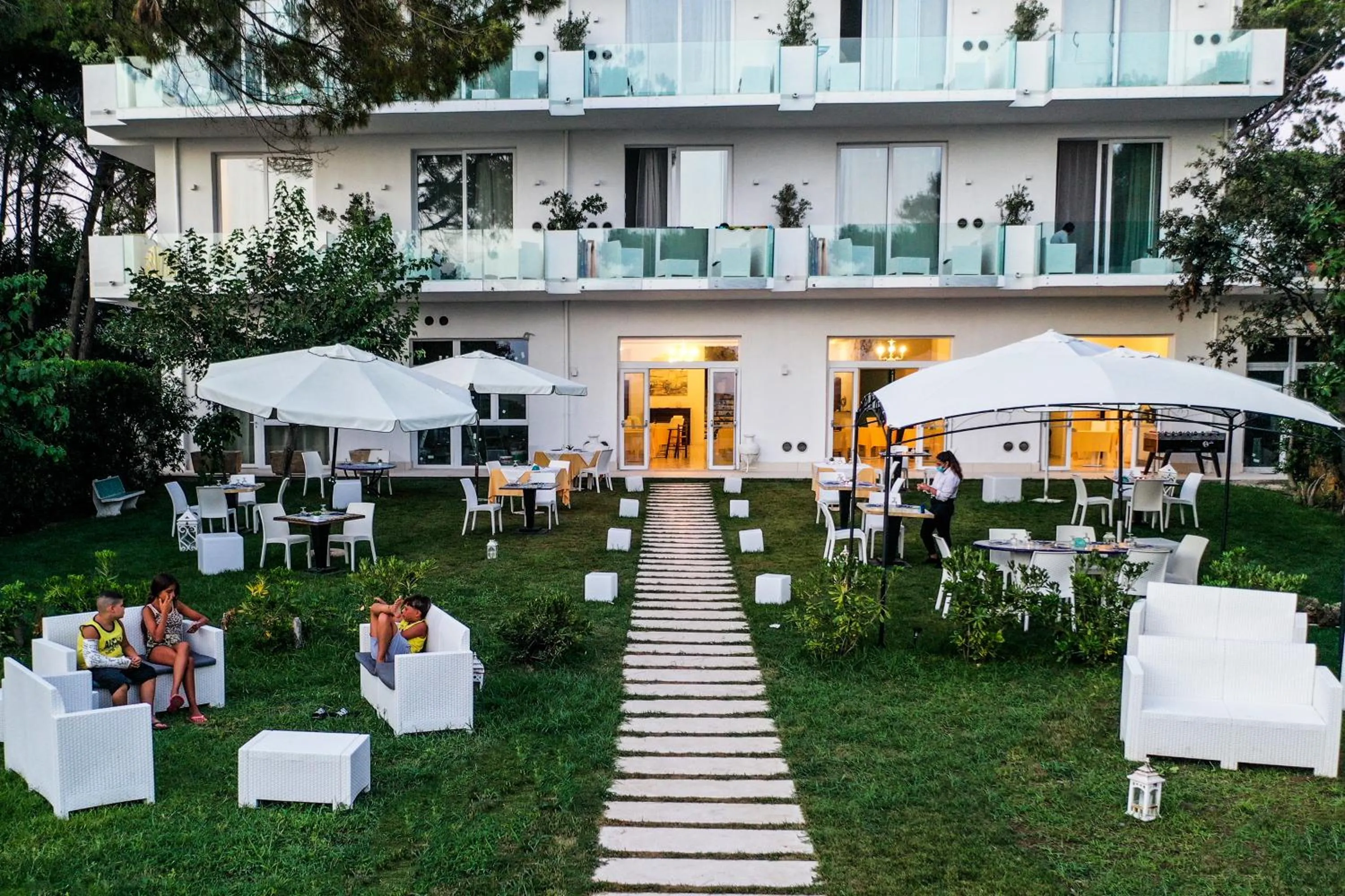 Property building in Hotel Artemide Mare