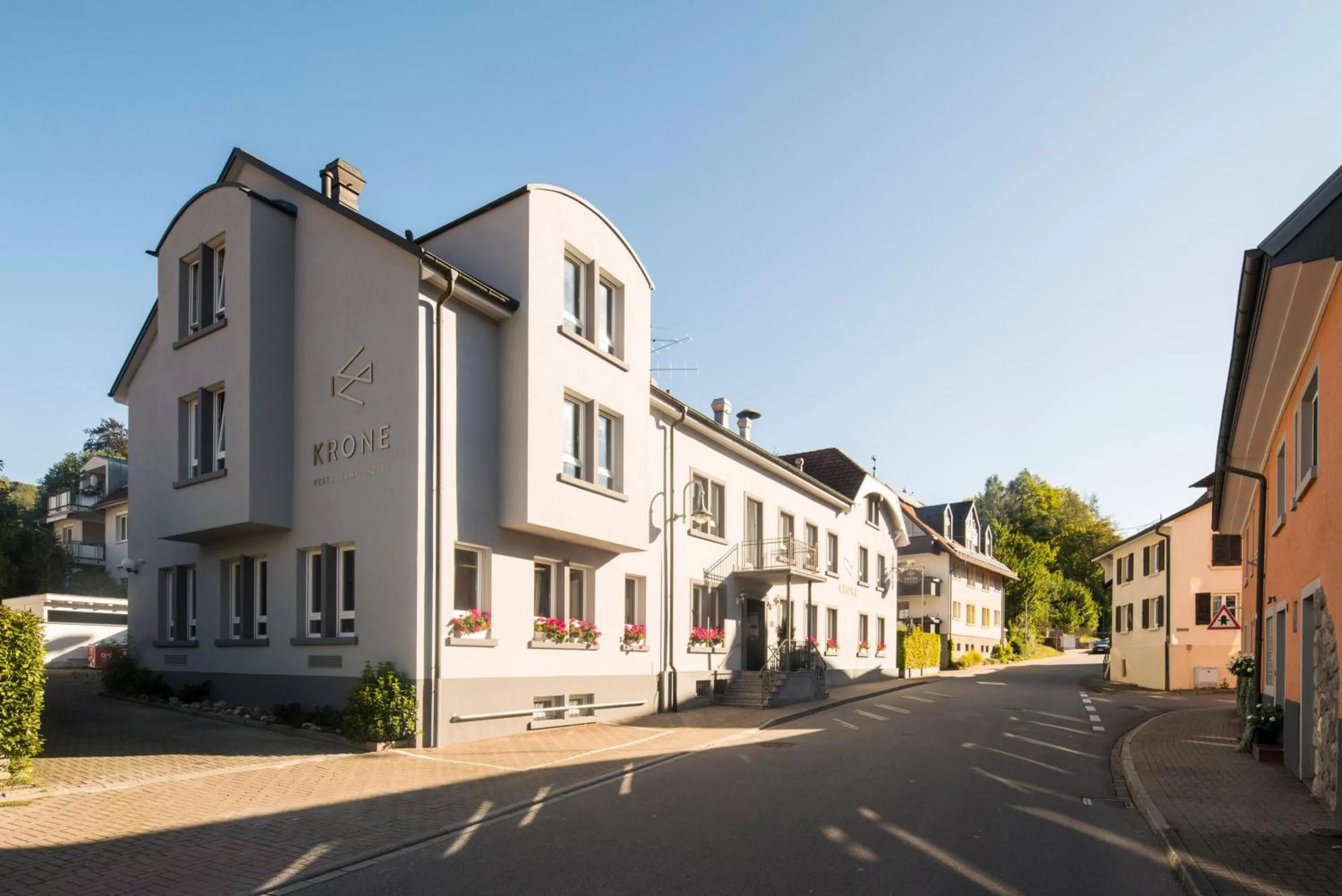 Facade/entrance in Genusshotel Krone & Roadtrips bei Basel
