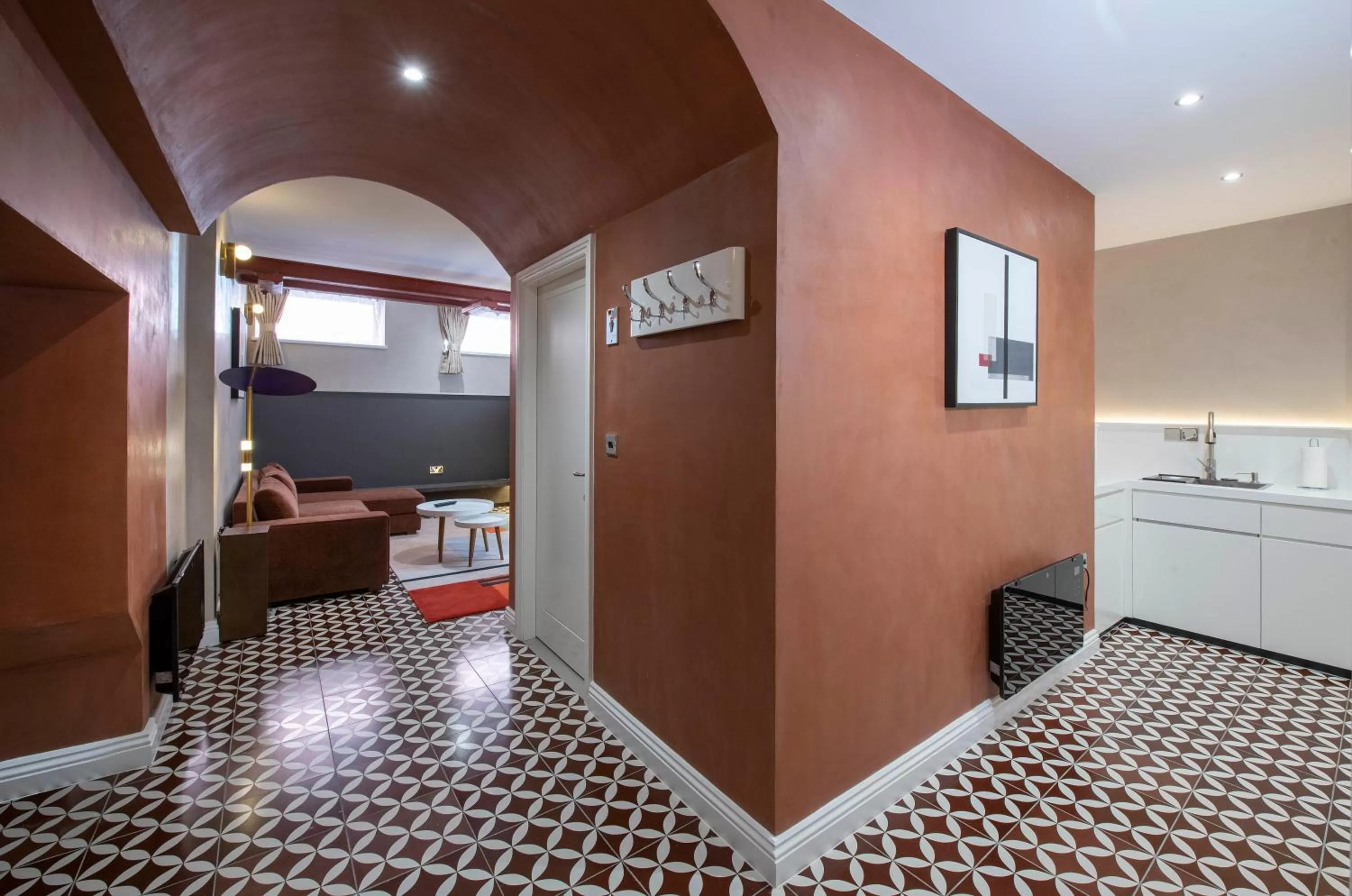 Kitchen or kitchenette in Trueman Court Luxury Serviced Apartments