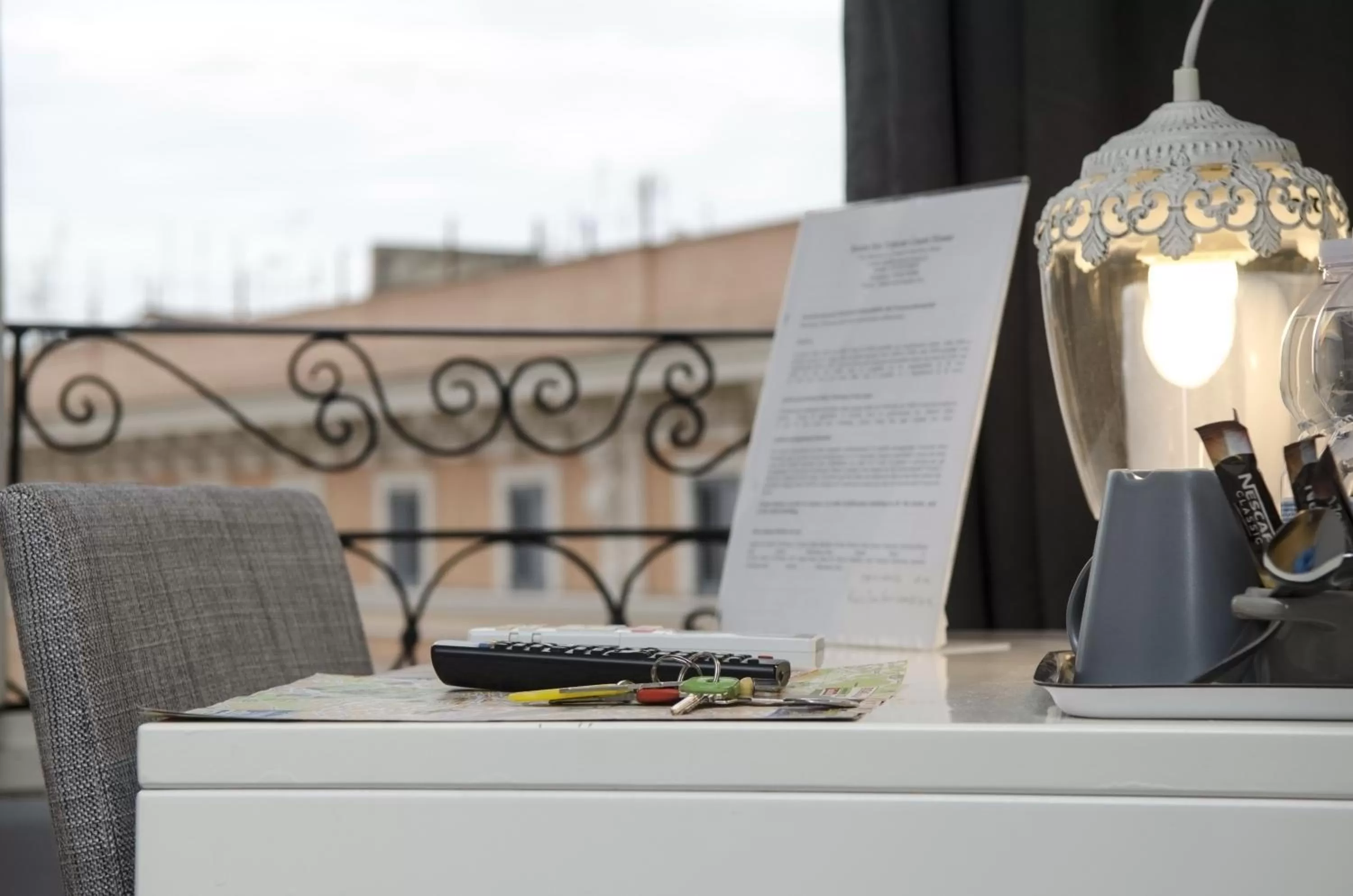 City view in Room Inn Vatican