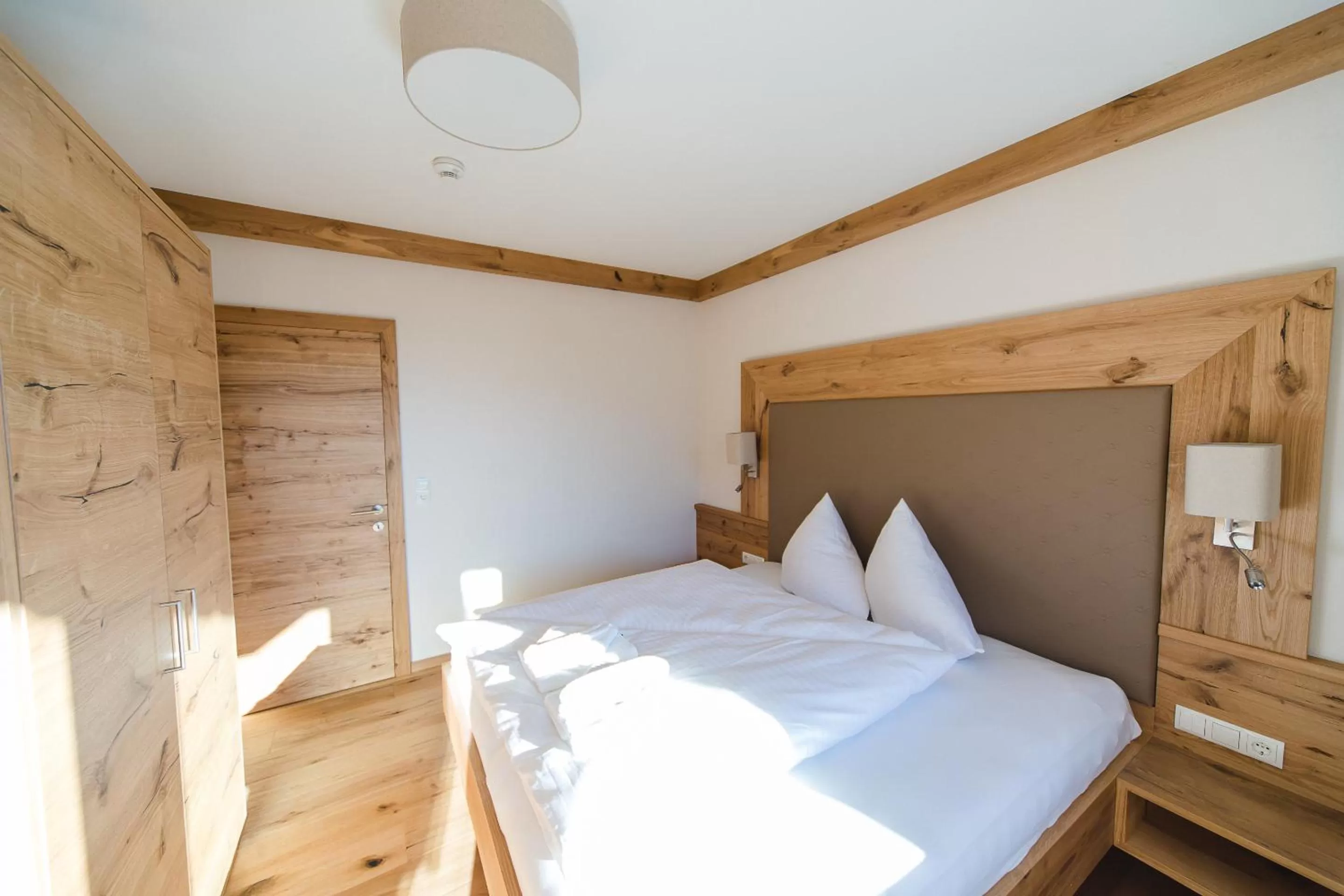 Bed in Hotel Giessenbach