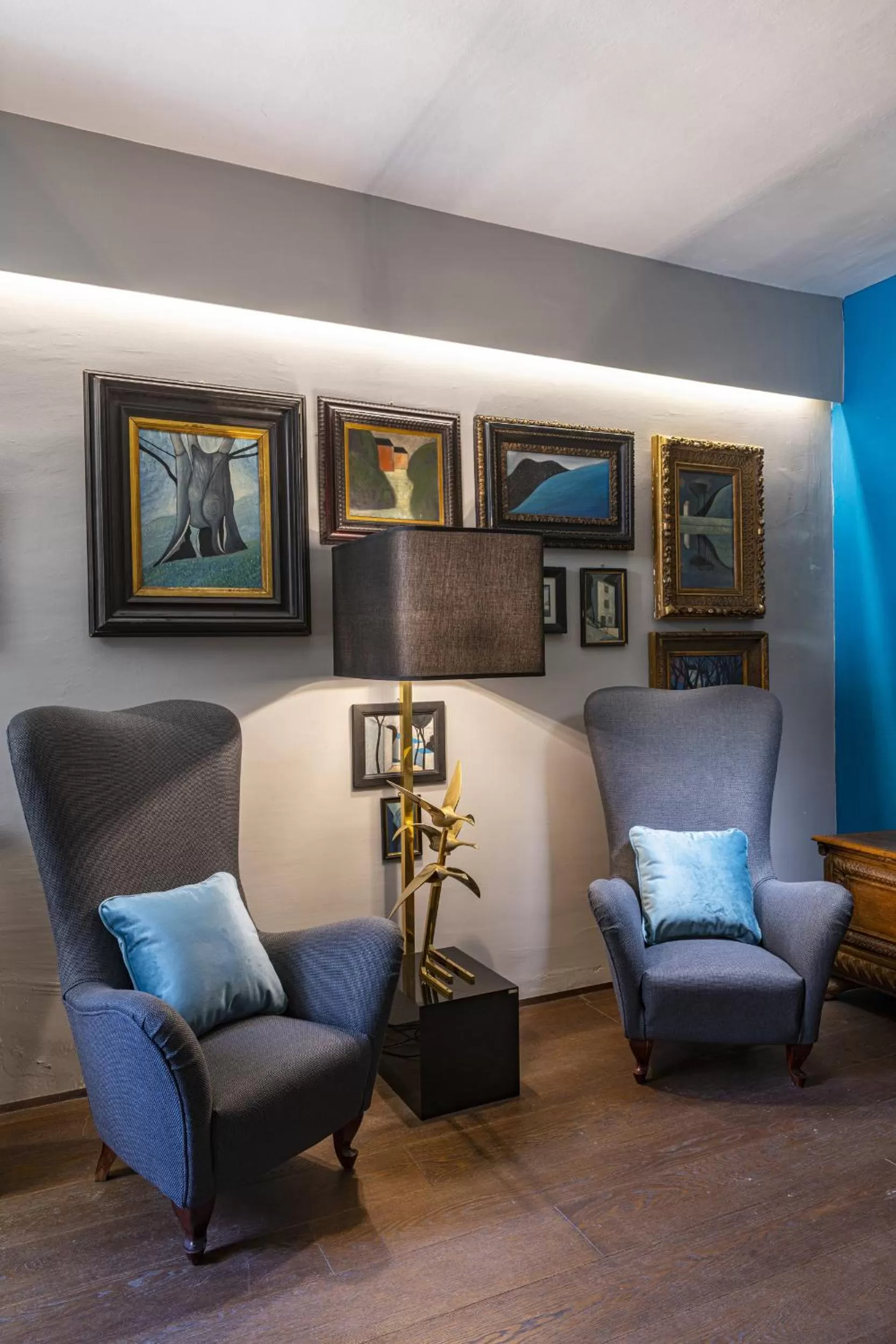 Living room in Casa Botticelli