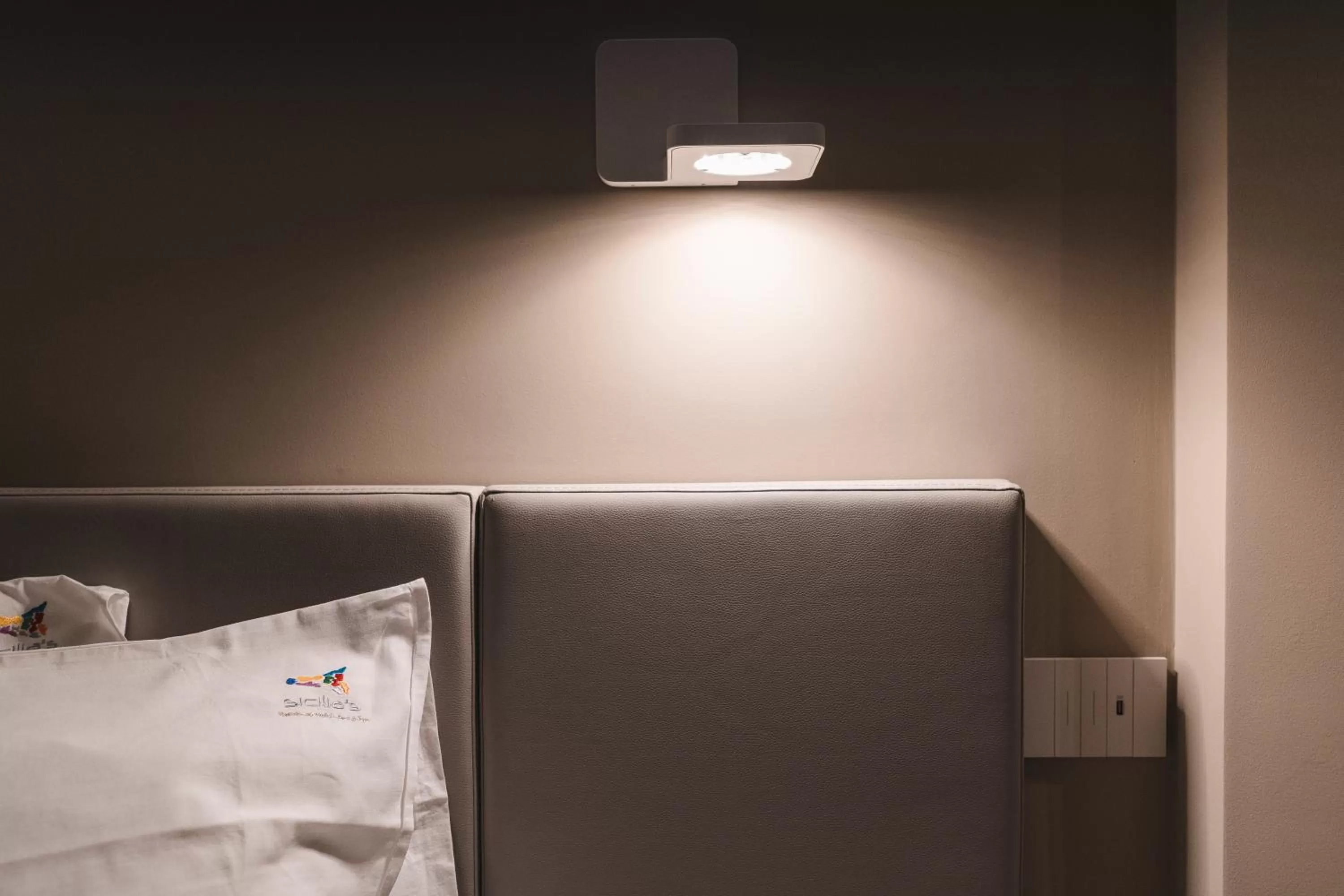 Bed in Sicilia's Art Hotel & Spa